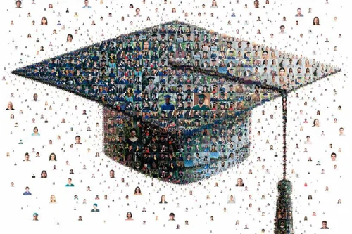 CACM Cover: Faces of Innovation Mosaic