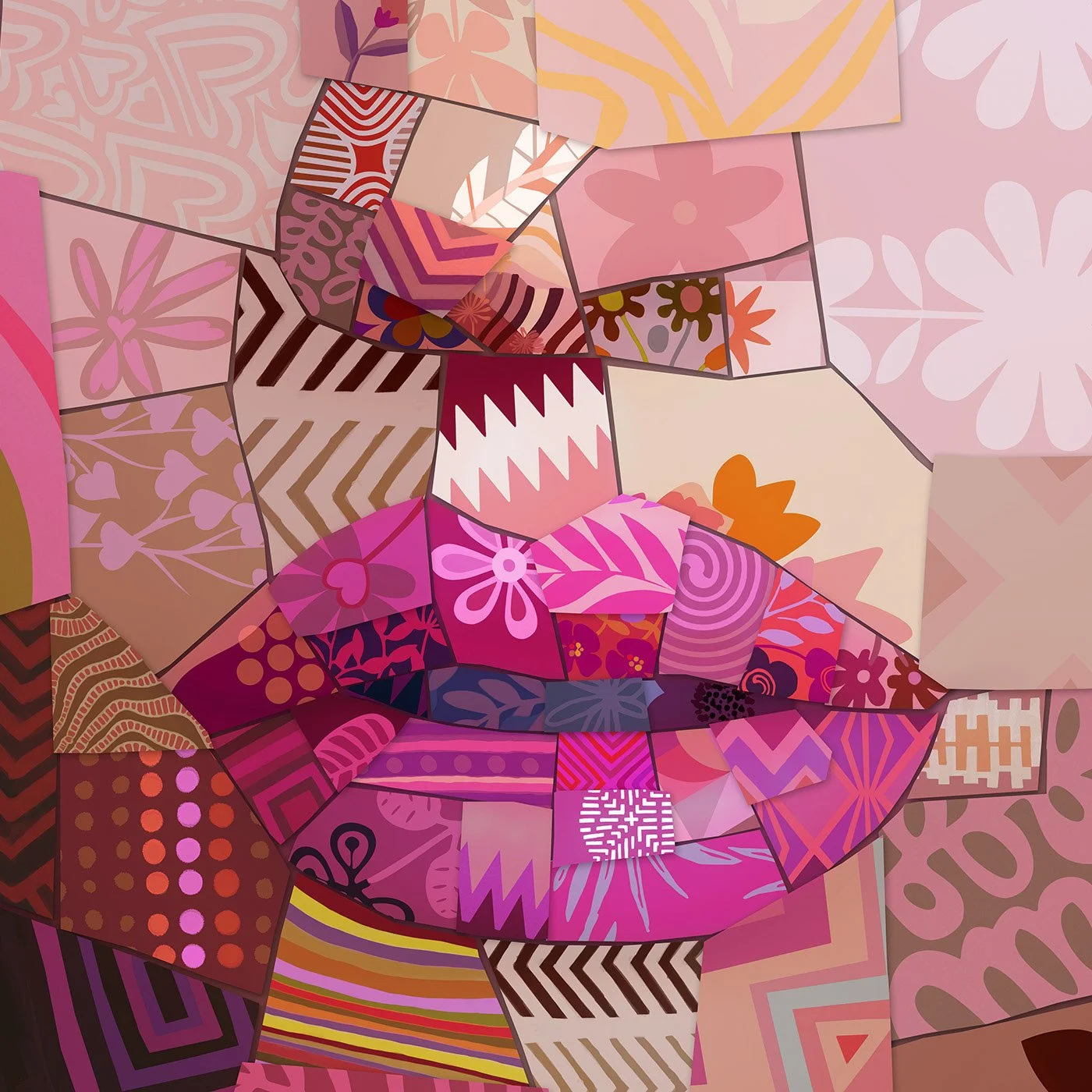  Digital art capturing human emotions through color temperatures in the Fashion world 