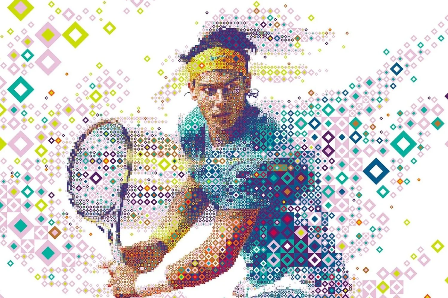 Colorful Athletic Diamonds