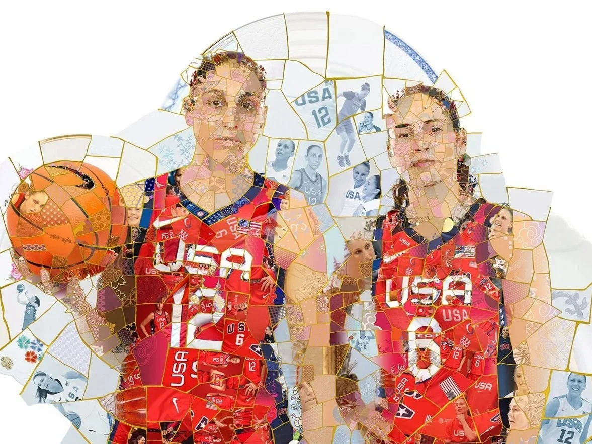 Bleacher Report Illustration: Congratulations, Diana Taurasi&nbsp;and Sue Bird!