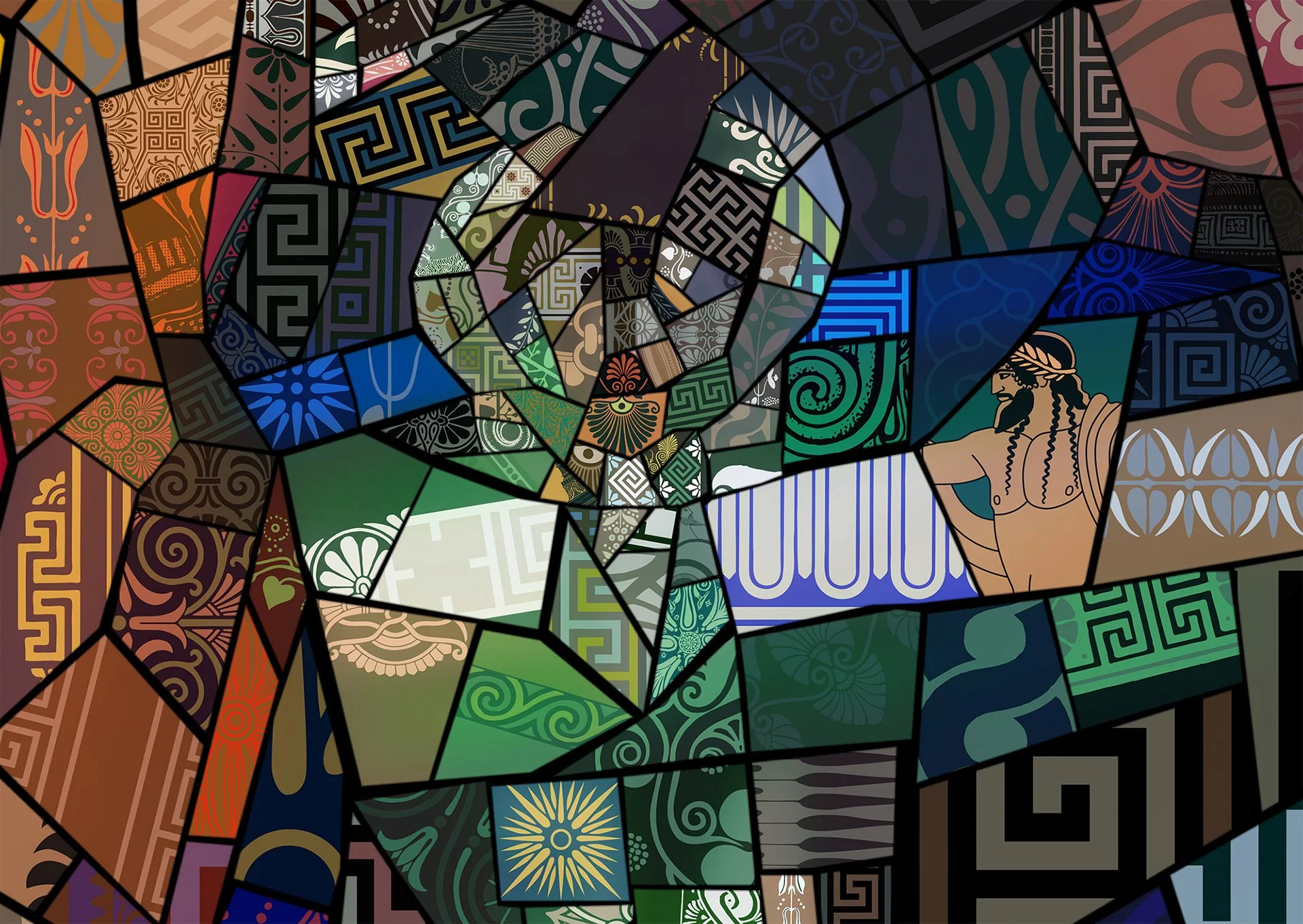  Milwaukee NBA basketball mosaic art mixed cultures and stories 