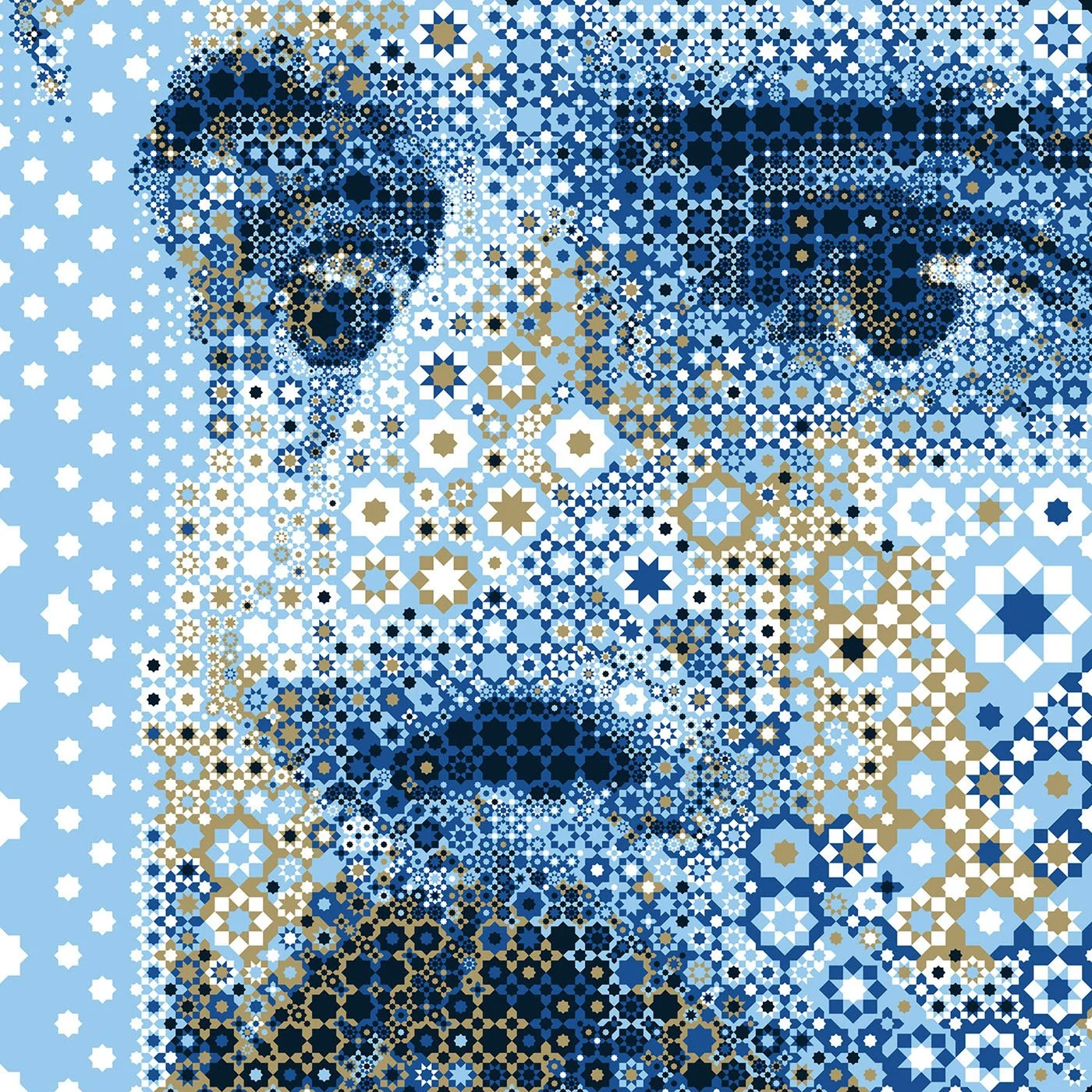   Qatar 2022 football Arabesque mosaics  