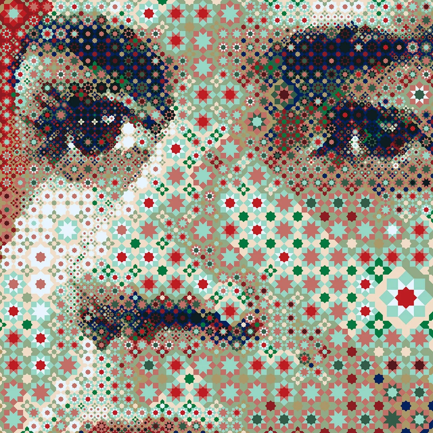 Qatar 2022 football Arabesque mosaics