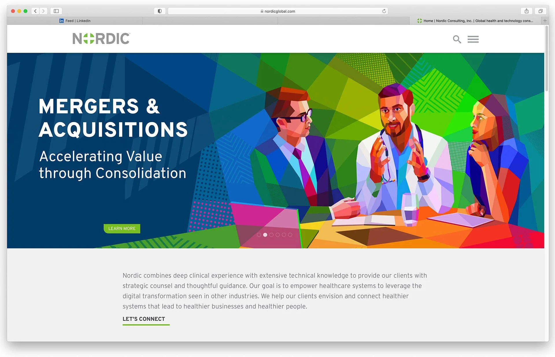  Healthcare Site futuristic illustration 