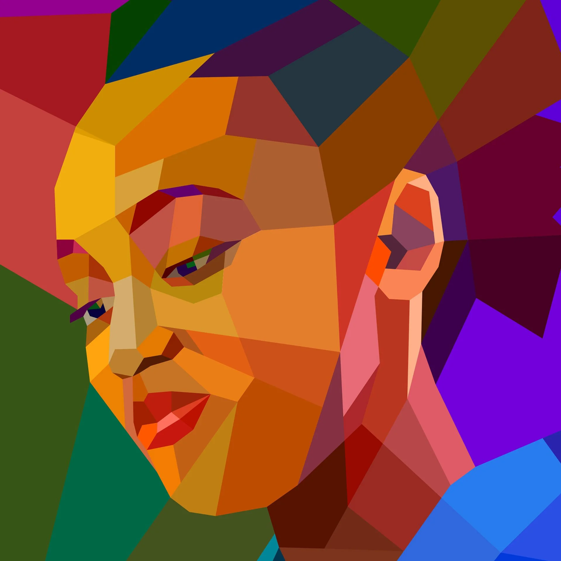  Healthcare visual communication mosaic graphics 