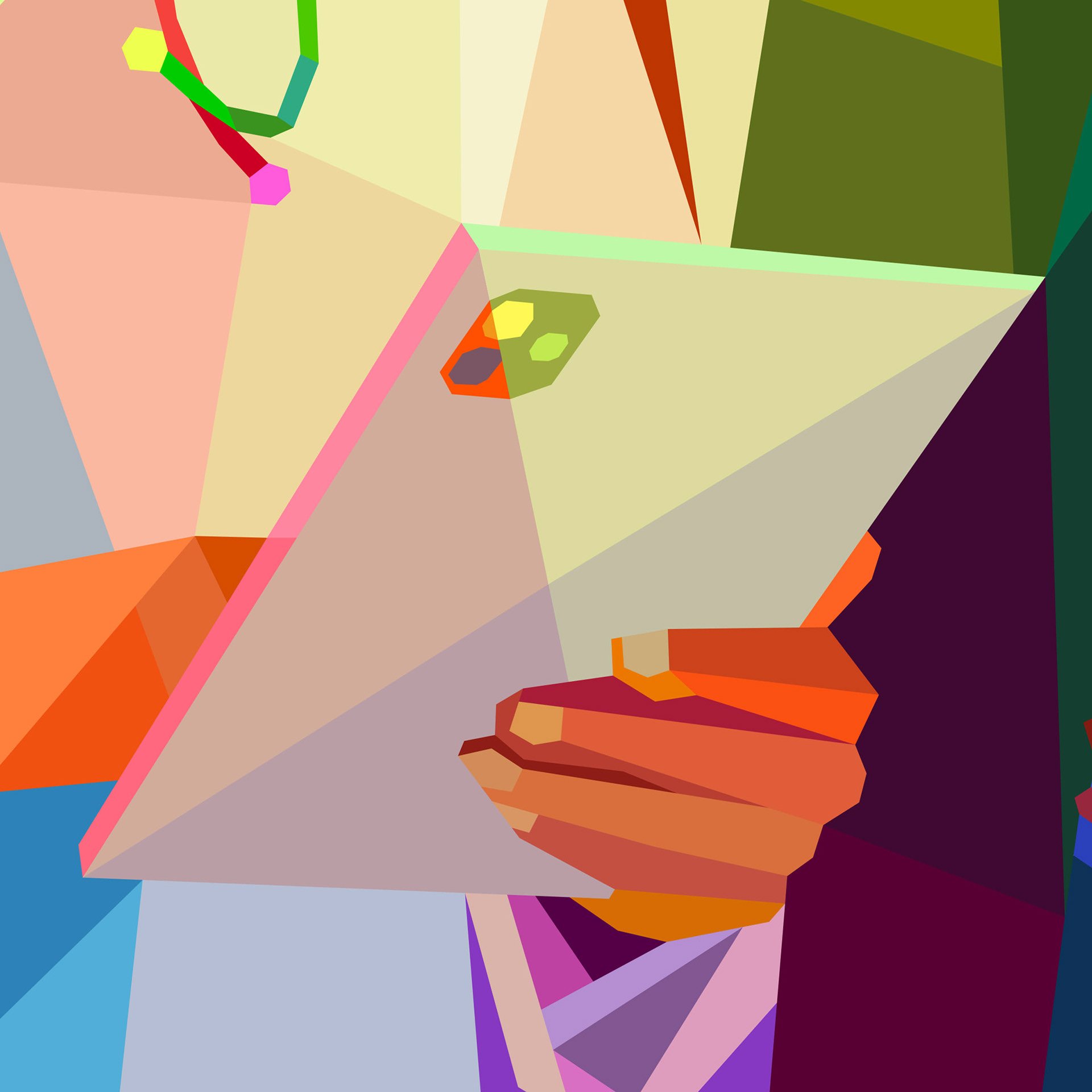  Digital mosaic artwork commission for health events 