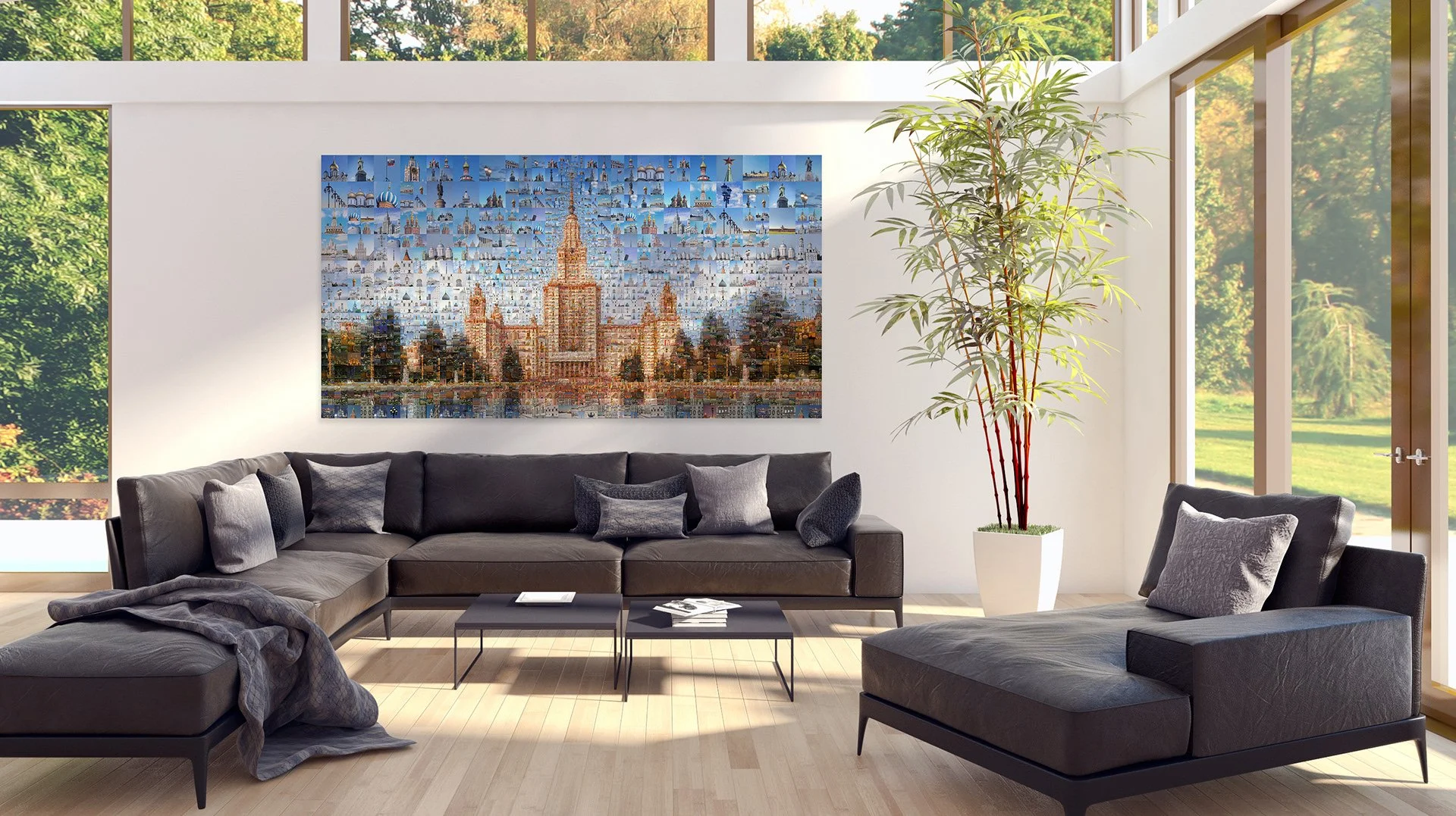  Our Metropolises photographic mosaic series Moscow 