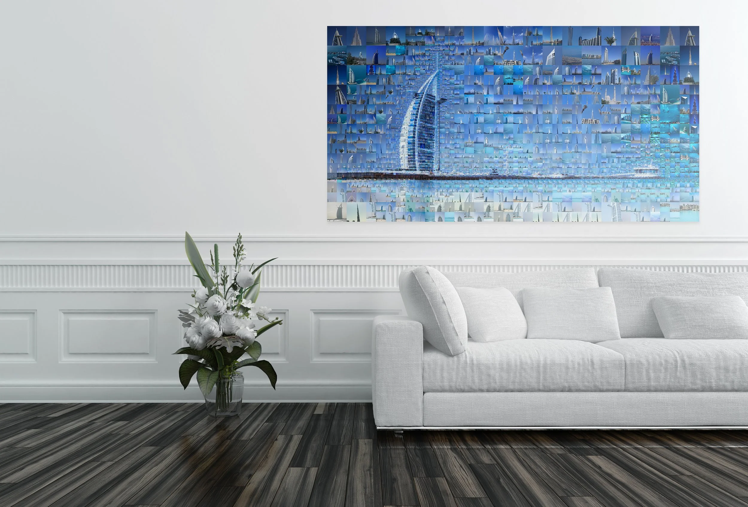  Our Metropolises photographic mosaic series Dubai 