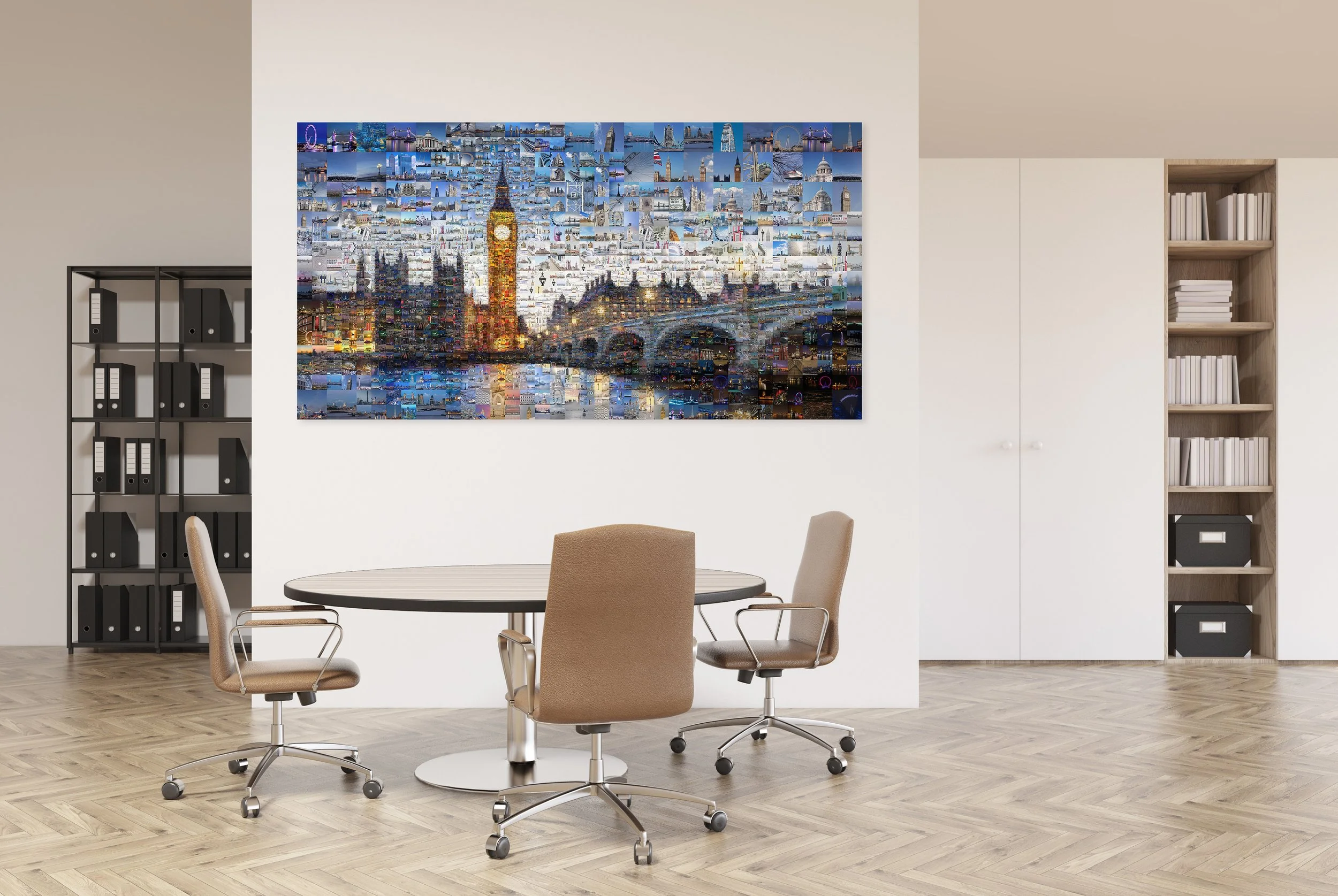  Our Metropolises photographic mosaic series London 