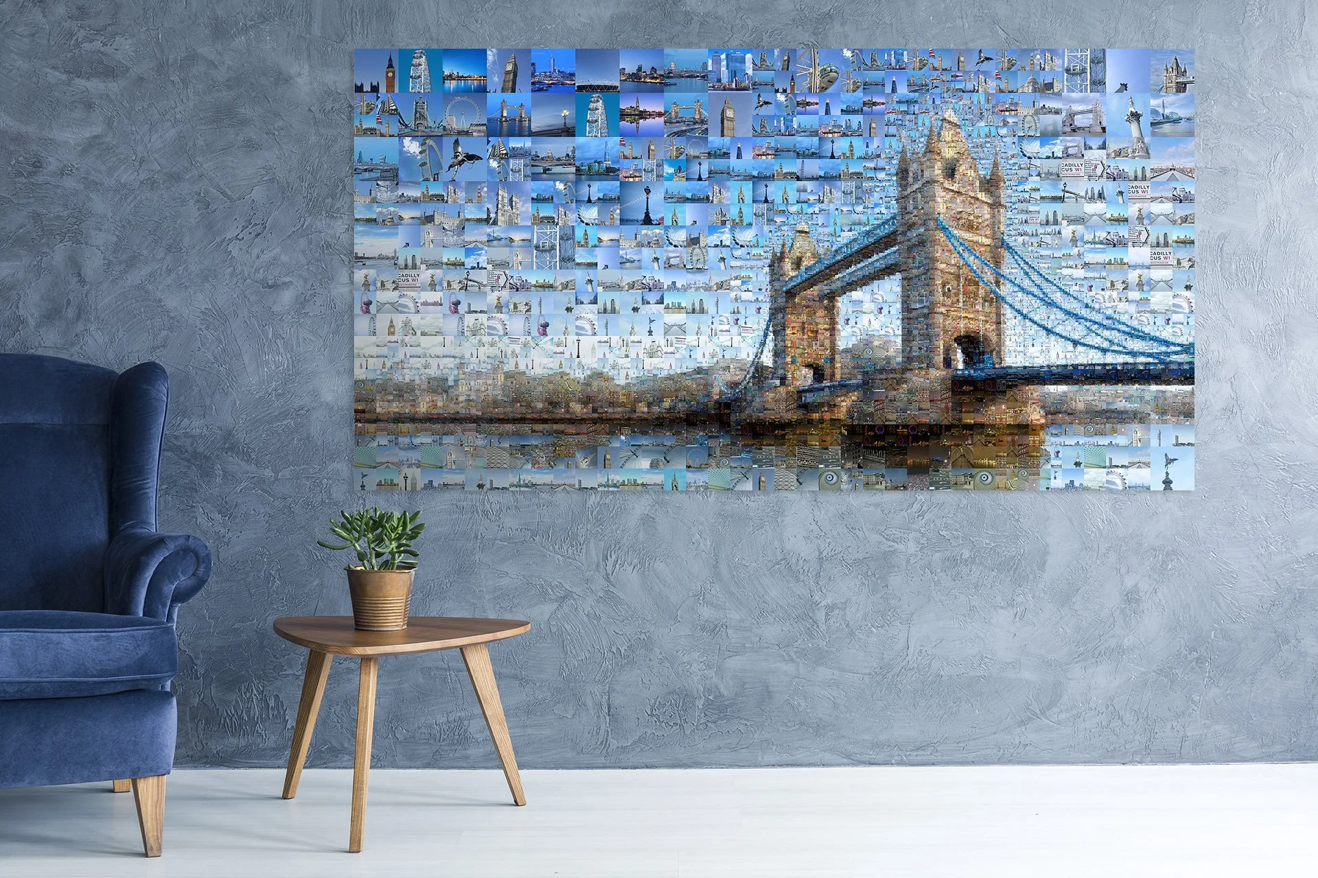  Our Metropolises photographic mosaic series London mosaic 