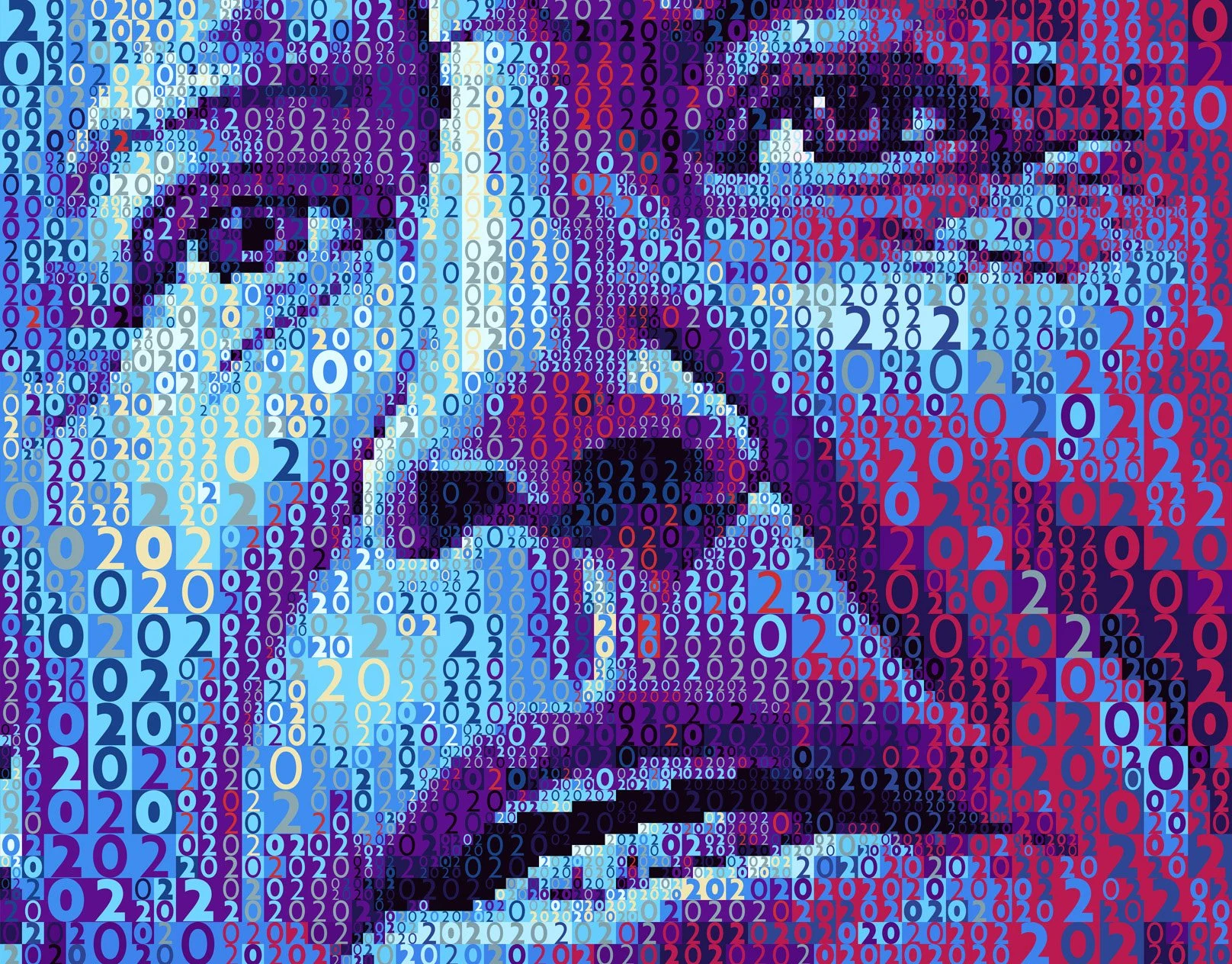  Art series for Joe Biden's 2020 presidential, digital mural 