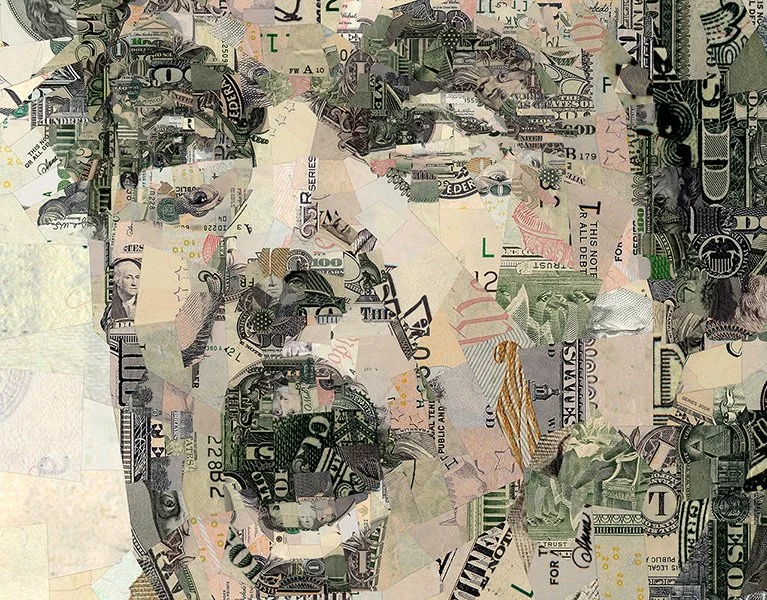 DONALD TRUMP: Made with dollars.