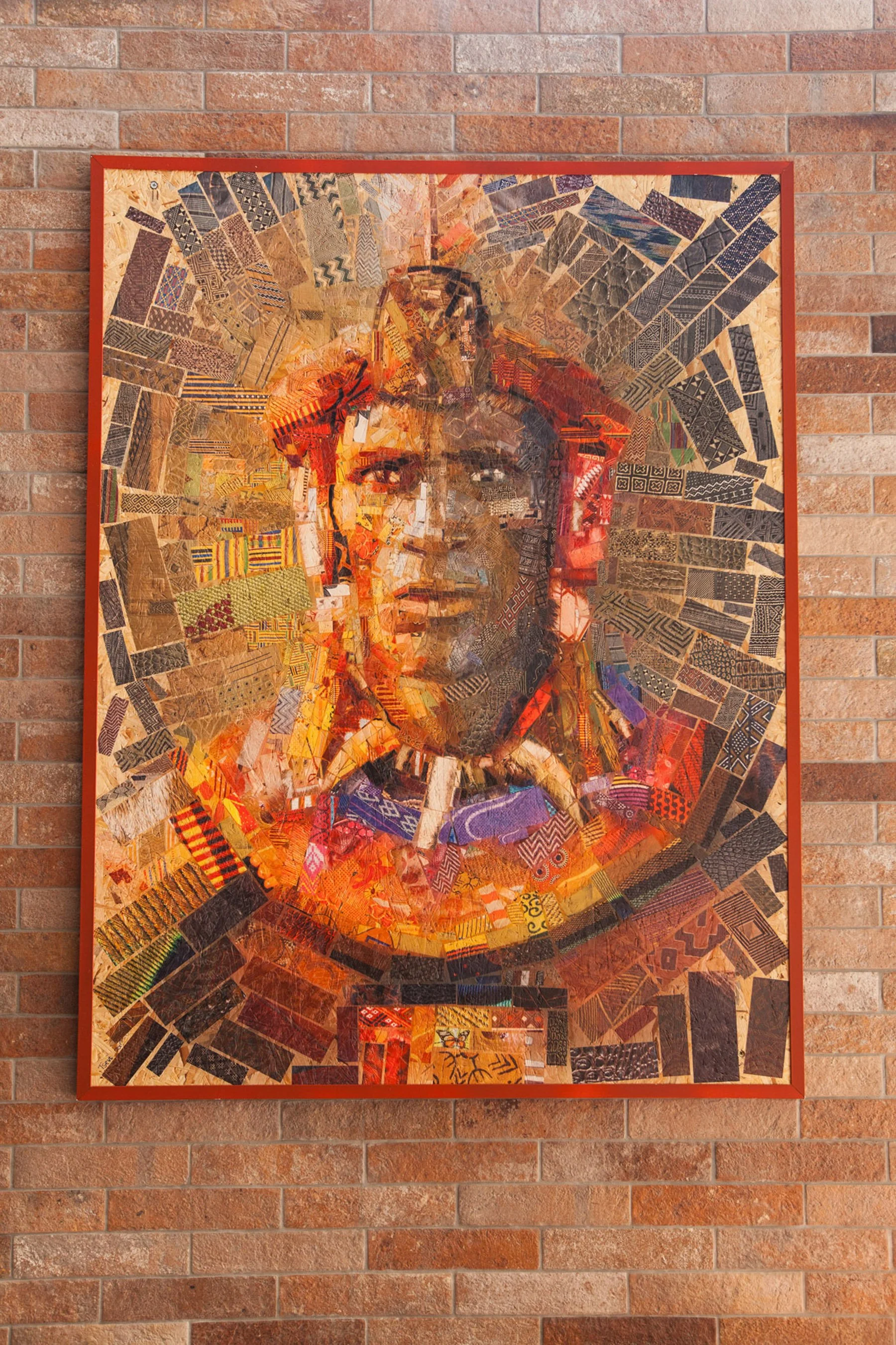  Shaka Zulu artwork, Contemporary African art for interiors 