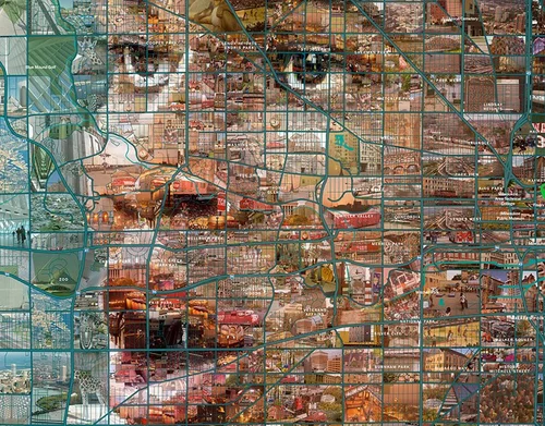 Milwaukee Bucks Map Mosaics