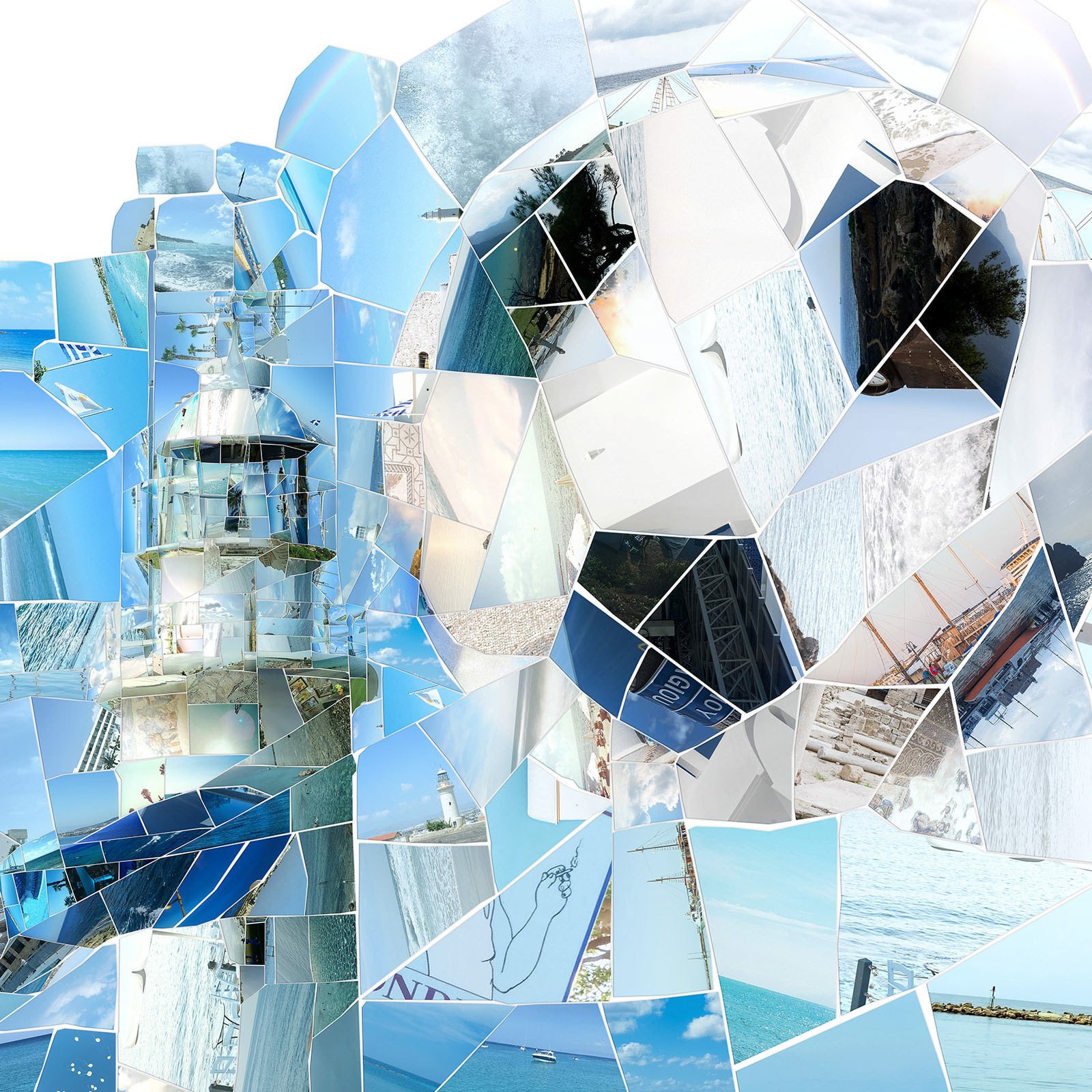   Intricate detail revealing how Mediterranean coastal photography forms this cultural mosaic portrait.  