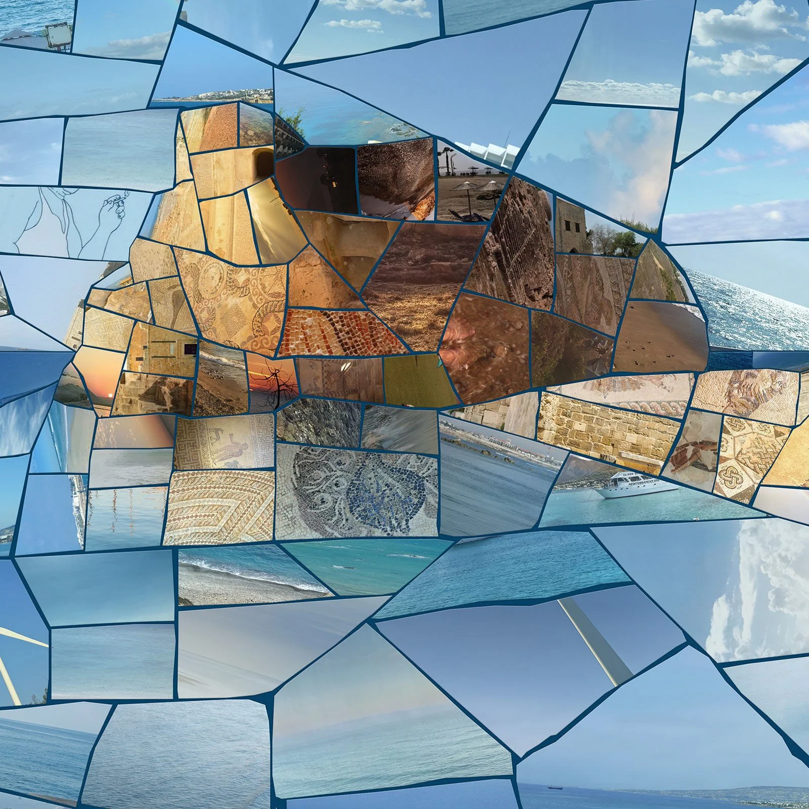   Artistic detail showcasing variable-size tessellation algorithms in authentic cultural design  