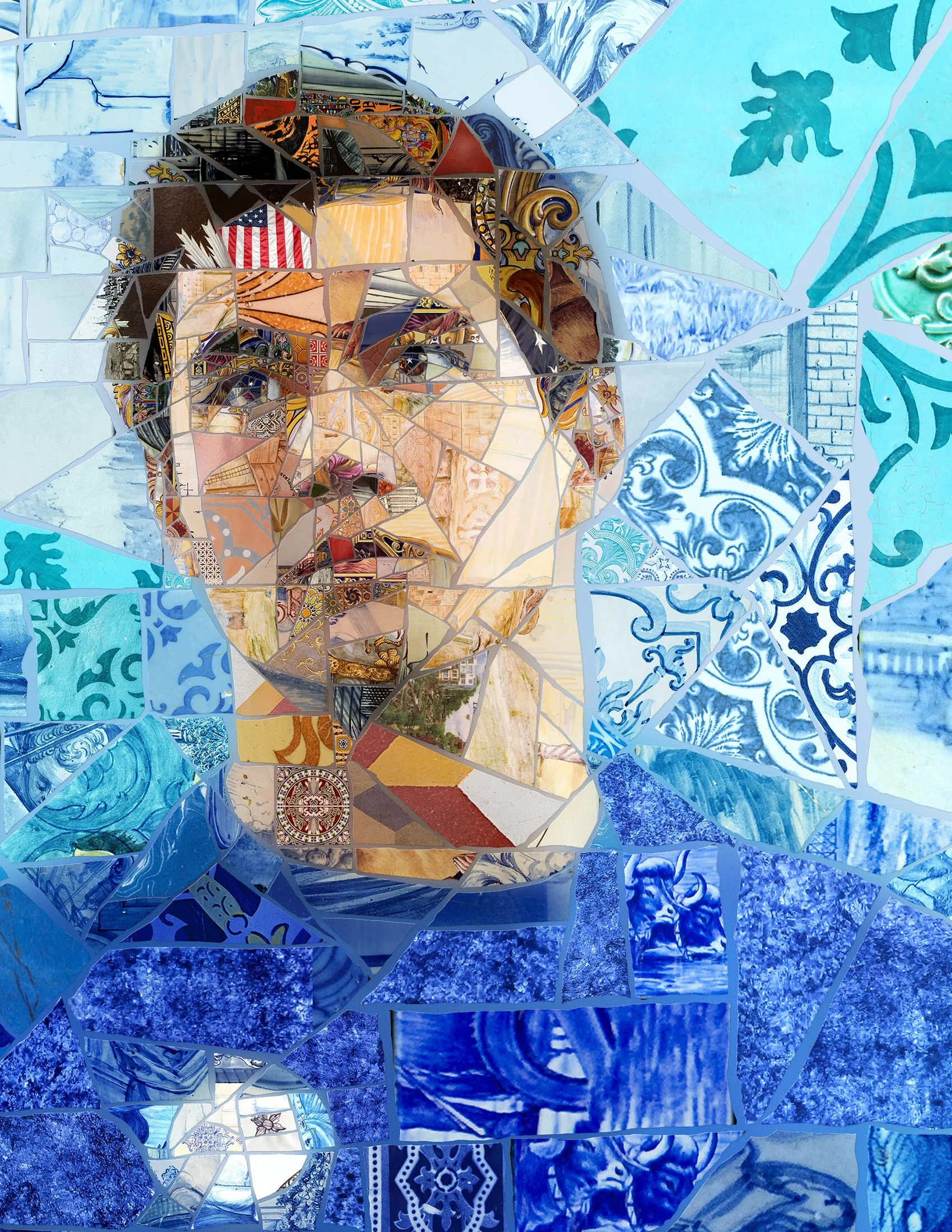  Nathan Adrian portrait for Rio 2016 