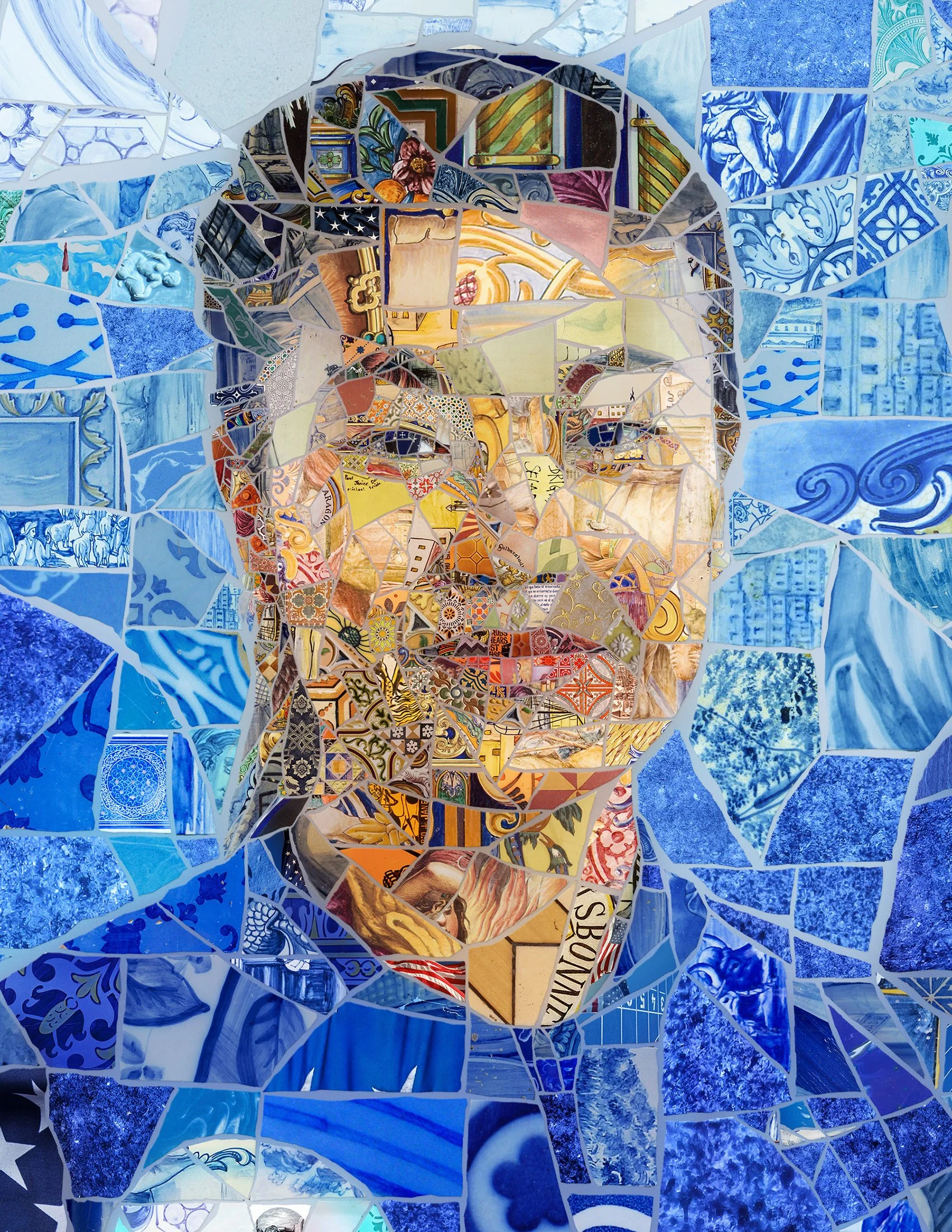  Track &amp; Field Olympic champion portrait 