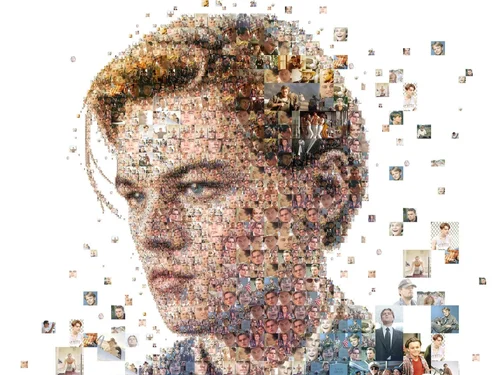 Leonardo DiCaprio Mosaic, Glamour UK