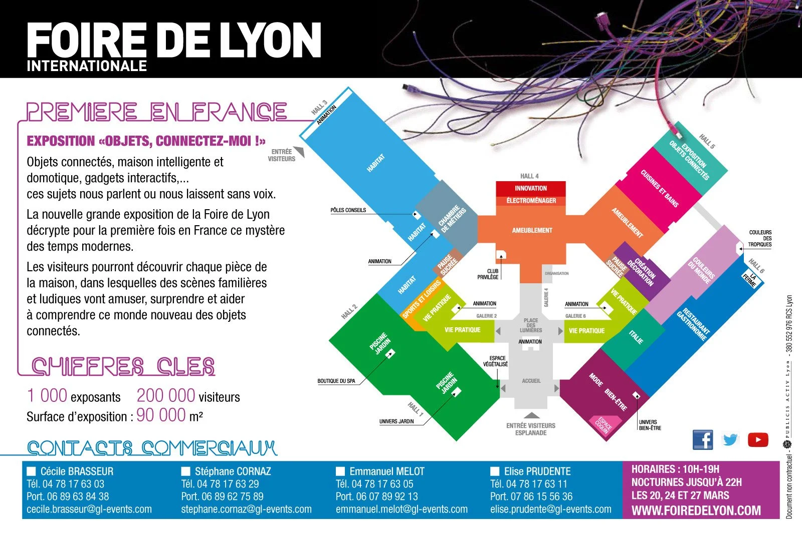   The brochure (designed by Publicis Activ Lyon)  