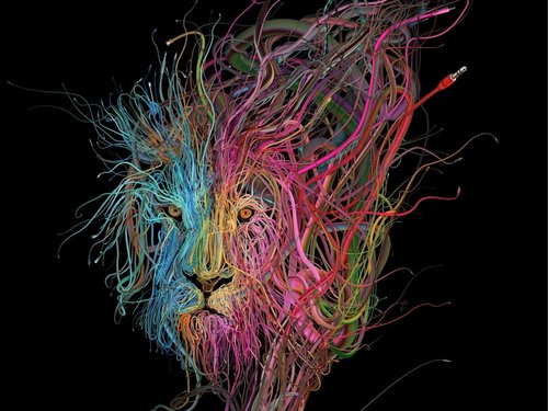 Reggae Hall of Fame Wire Lion