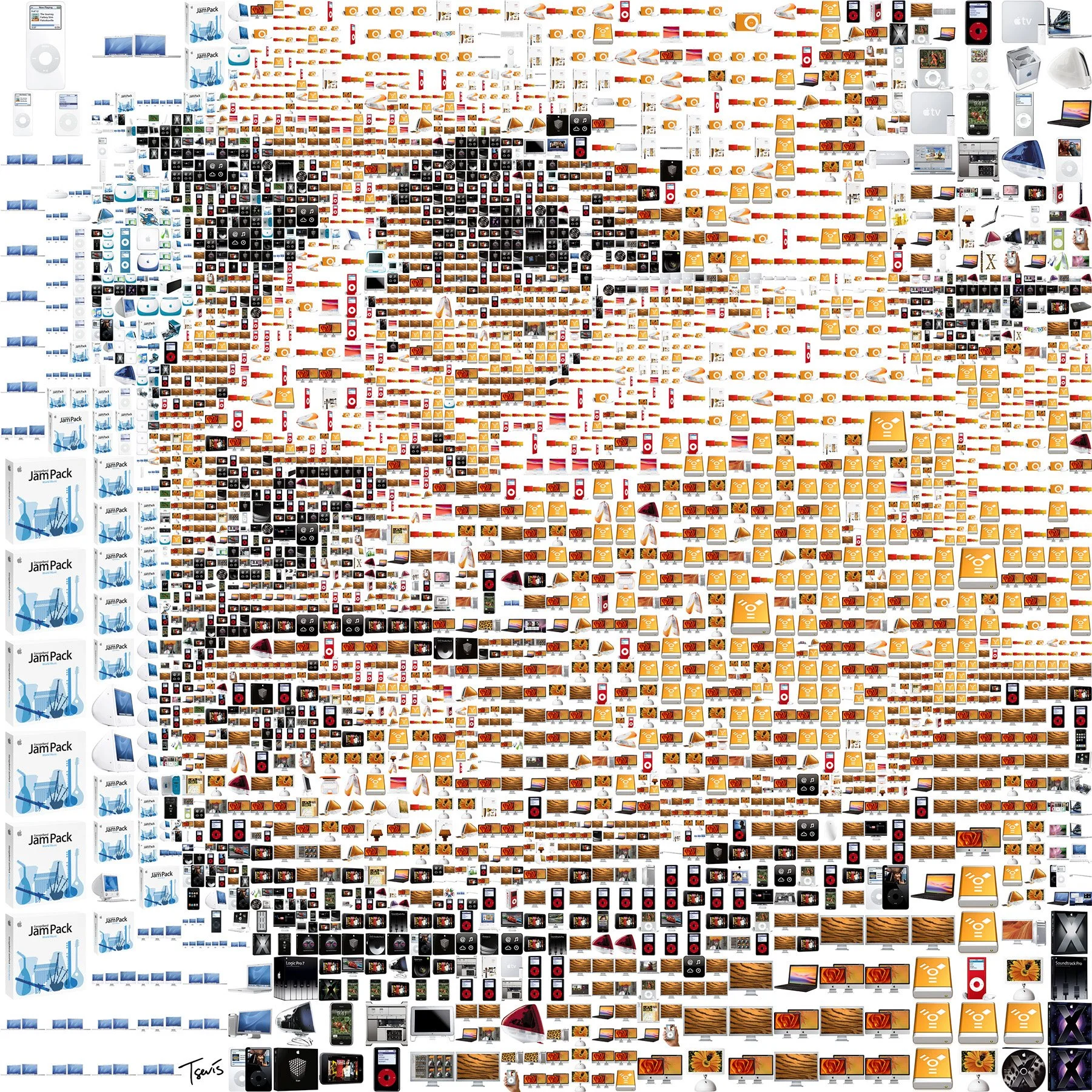 Charis Tsevis_Steve Jobs portraits 2 (2).jpg