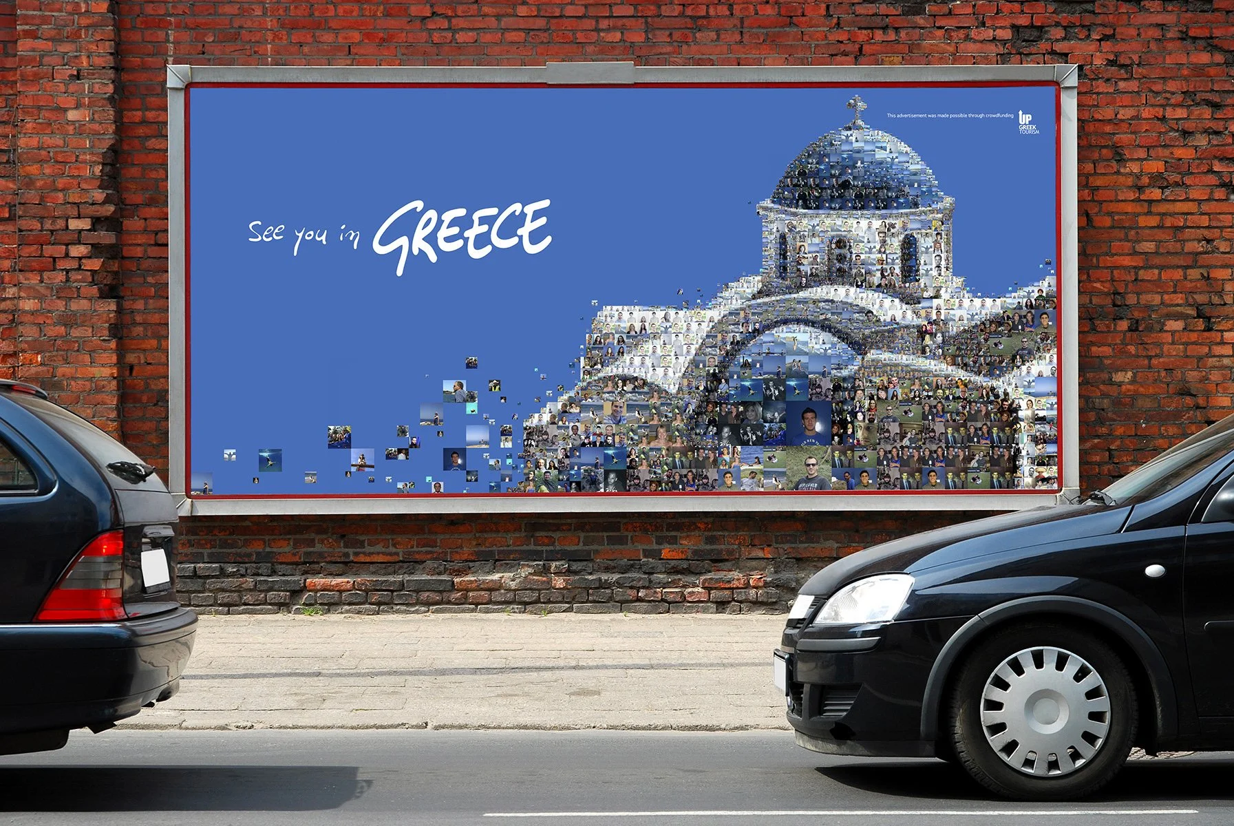   Outdoor billboards.  