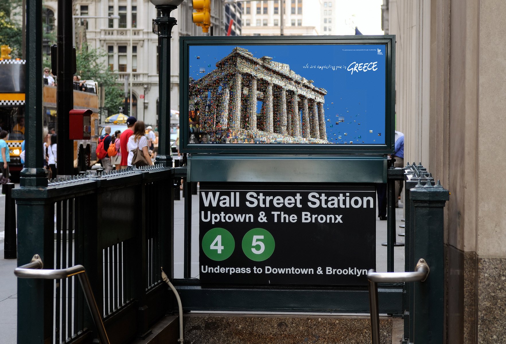   Posters for the NYC subway.  