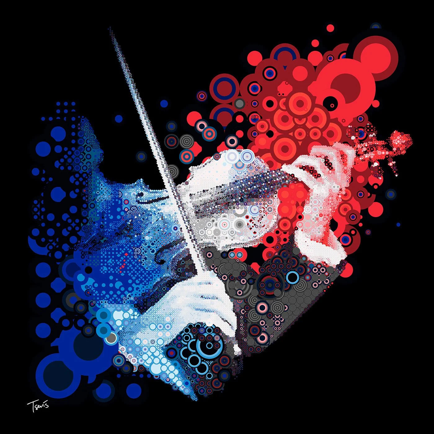   The violinist for Bradesco Prime  