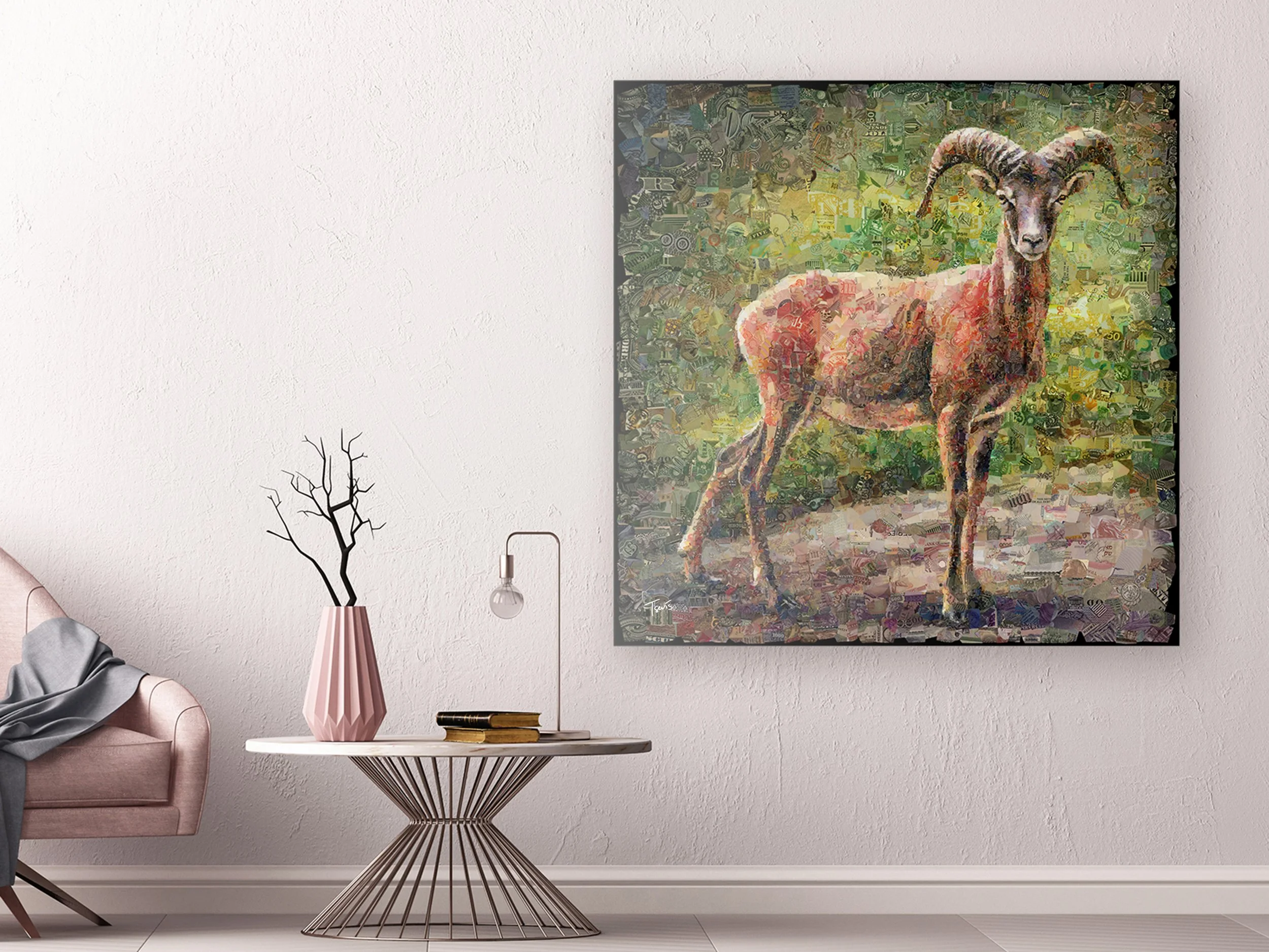 Charis Tsevis Limited Edition Money Zoo_The Mouflon (3).jpg