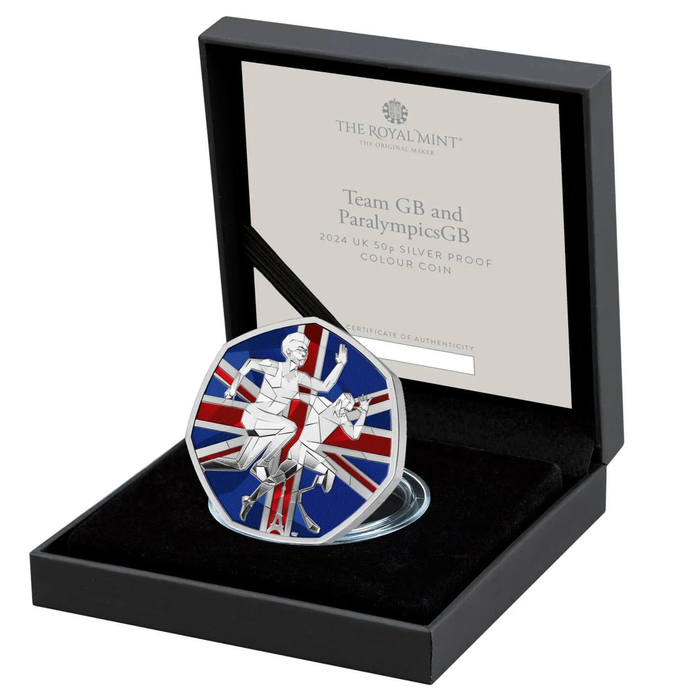 Collectible coin design for the Olympics