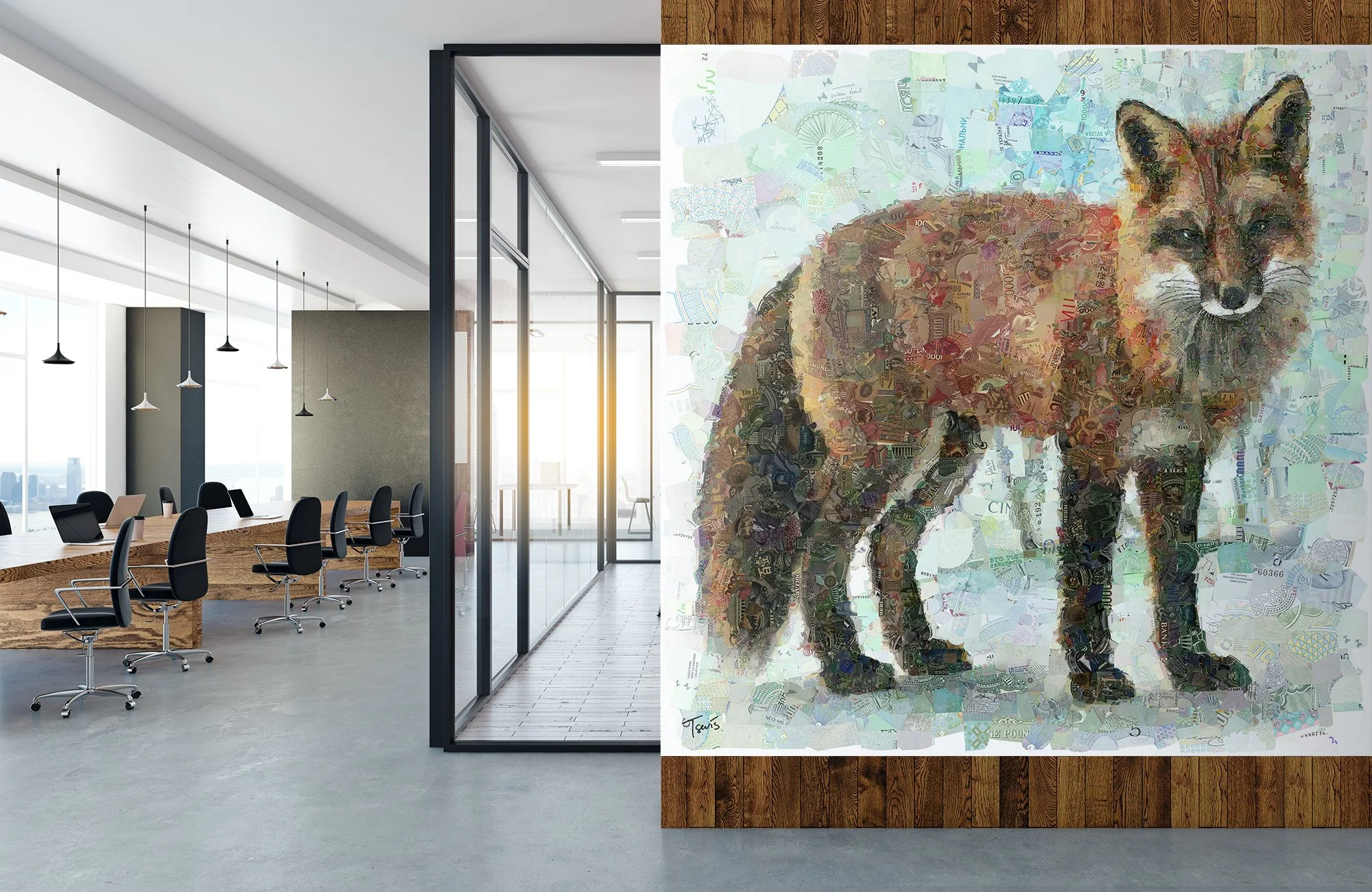 Charis Tsevis Limited Edition Money Zoo_Fox (4).jpg