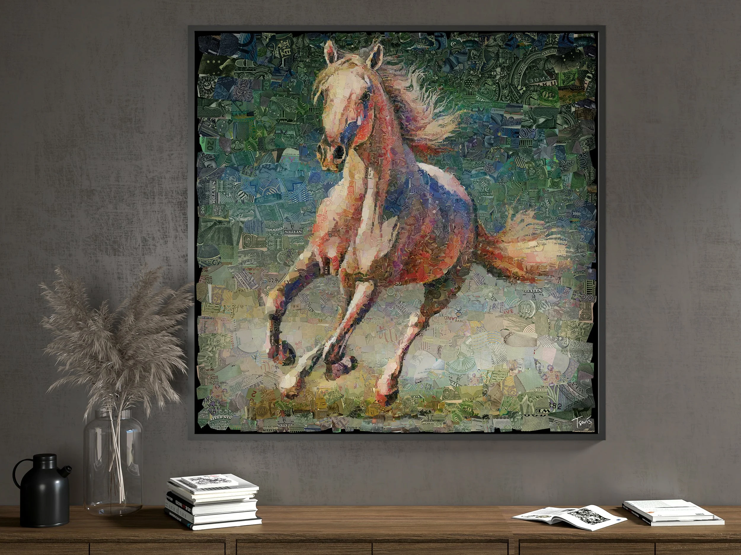 Charis Tsevis Limited Edition Money Zoo_Horse (10).jpg