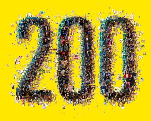 200 Cinema Stars Mosaic Cover for Monet