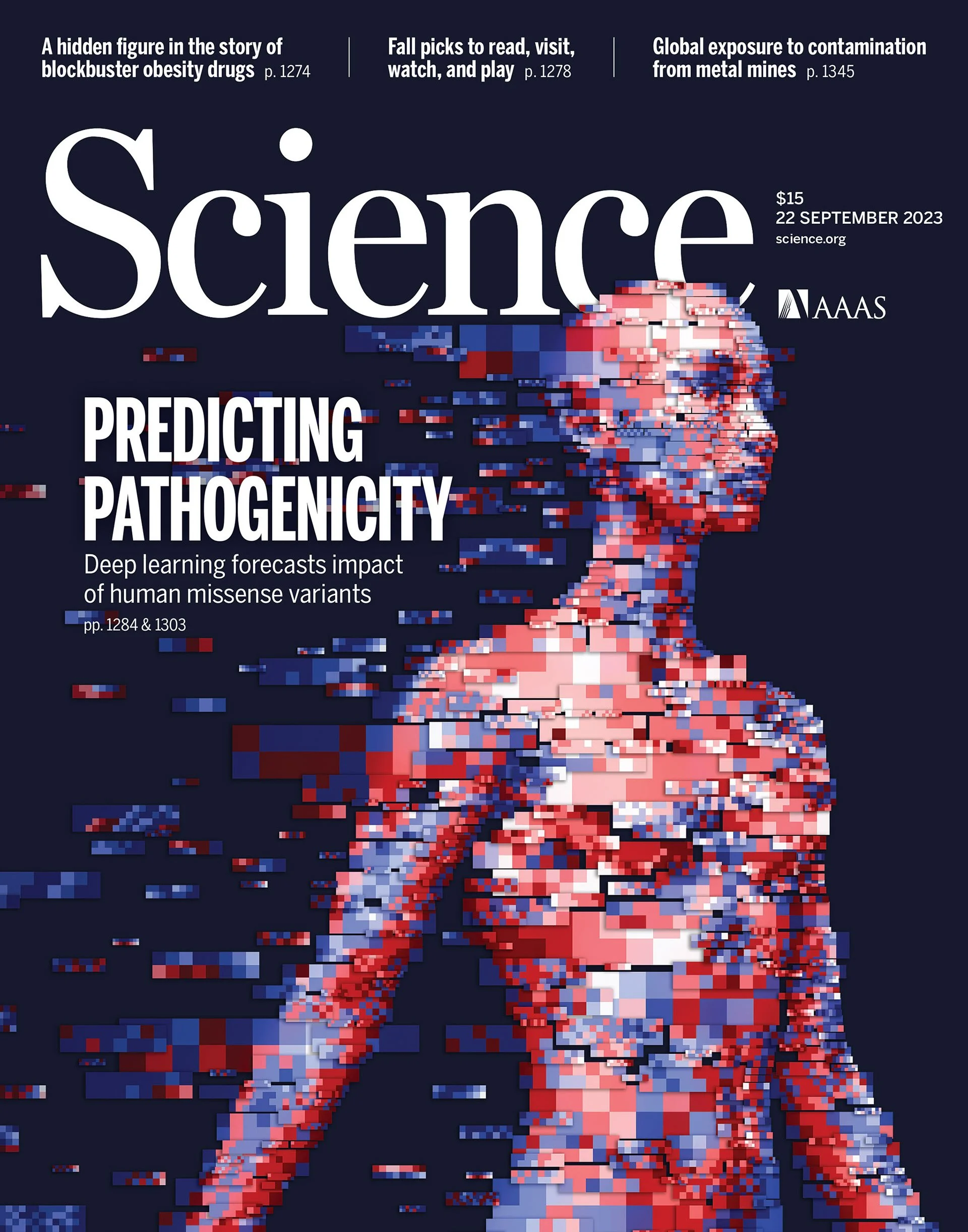 Cover illustration for Science magazine