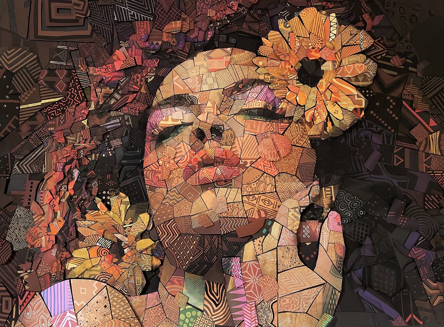 Analog mosaics crafted by hand and one of a kind fine art