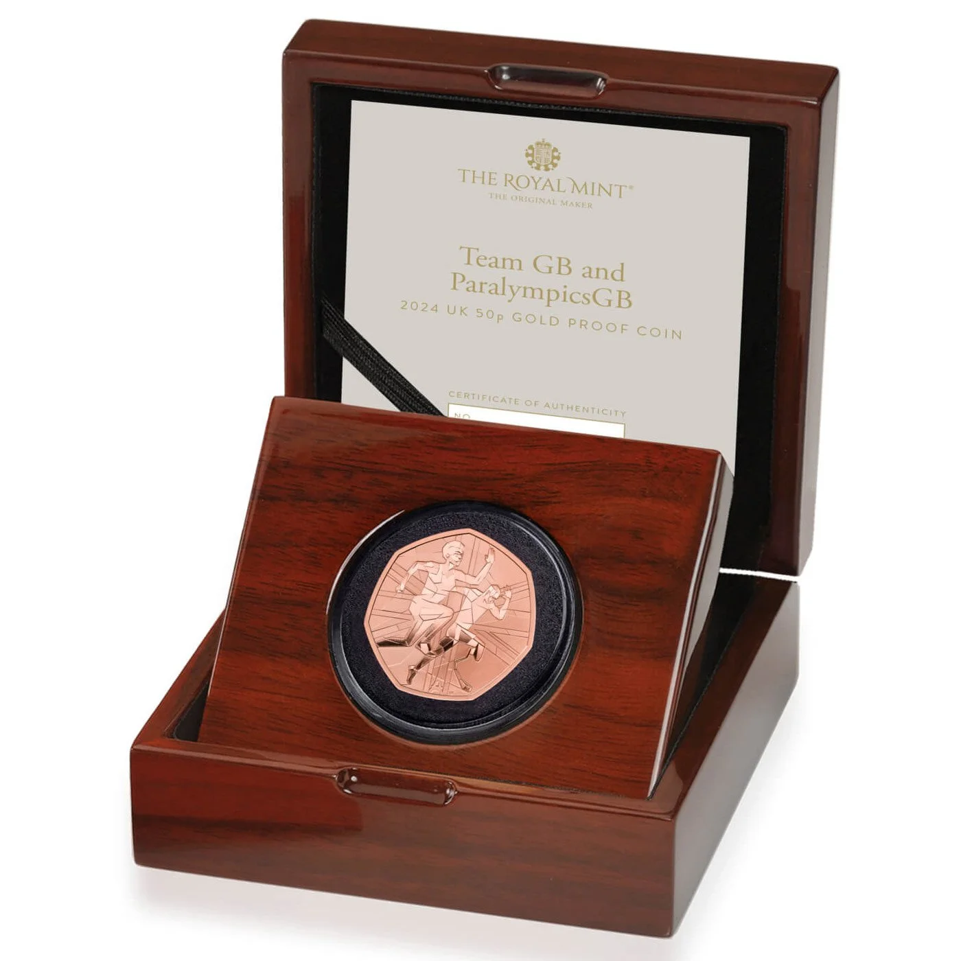Collectible coin for the Olympic Games 2024