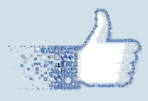 Facebook LIKE Button Mosaic, Fortune