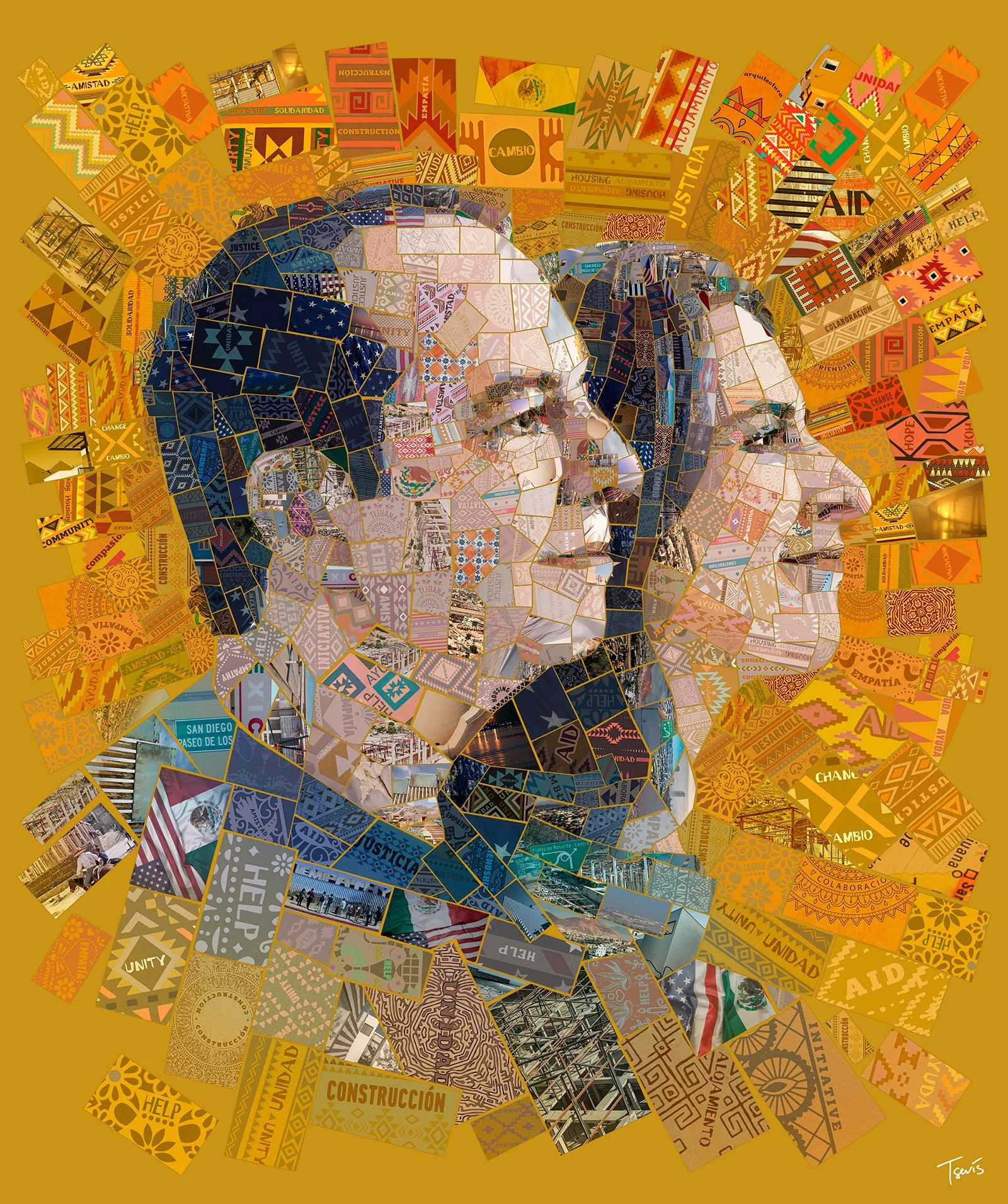 tsevis-man-profile-mosaic-flags-urban-symbols.jpg