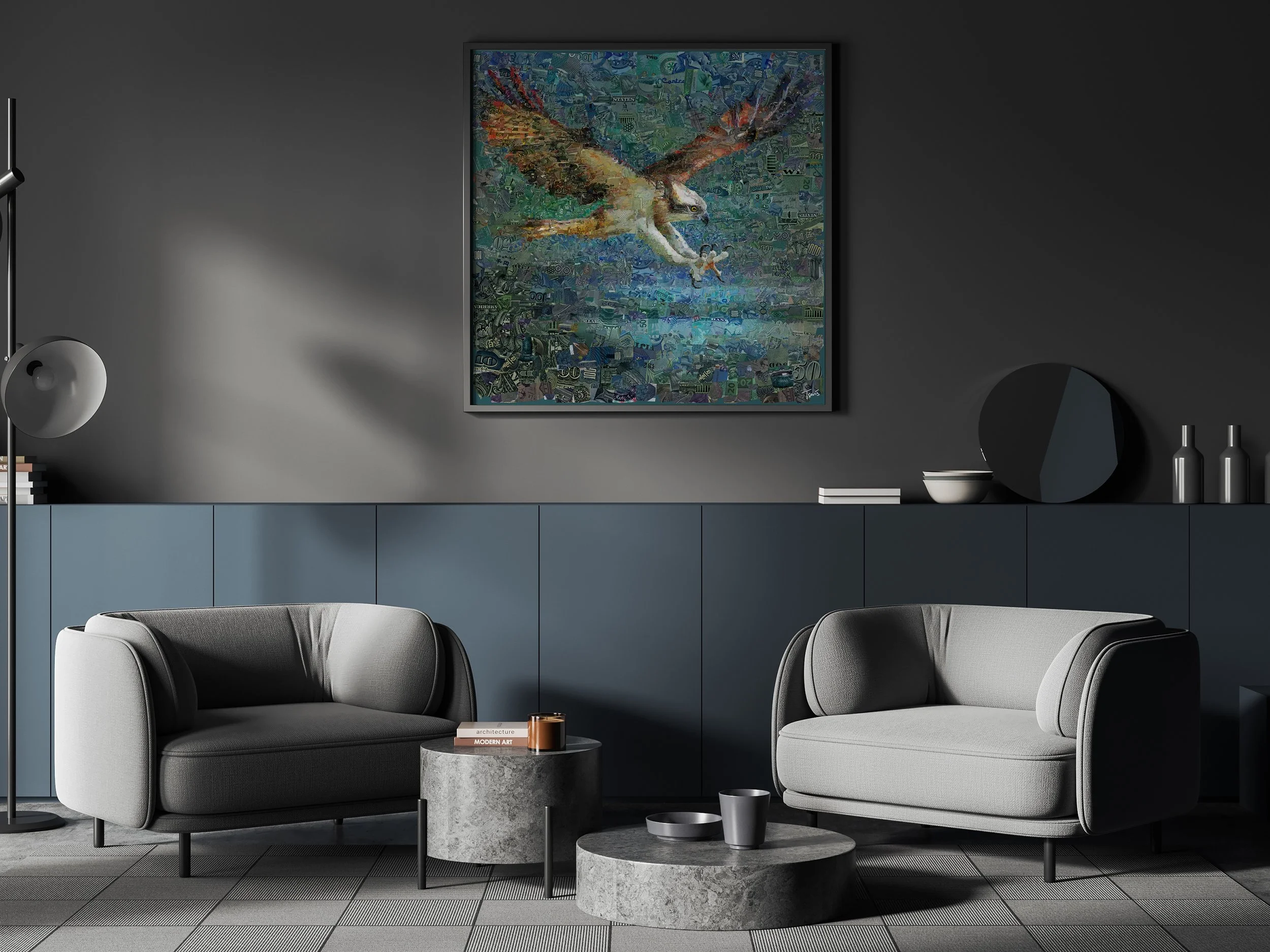 Charis Tsevis Limited Edition Money Zoo_Eagle (8).jpg