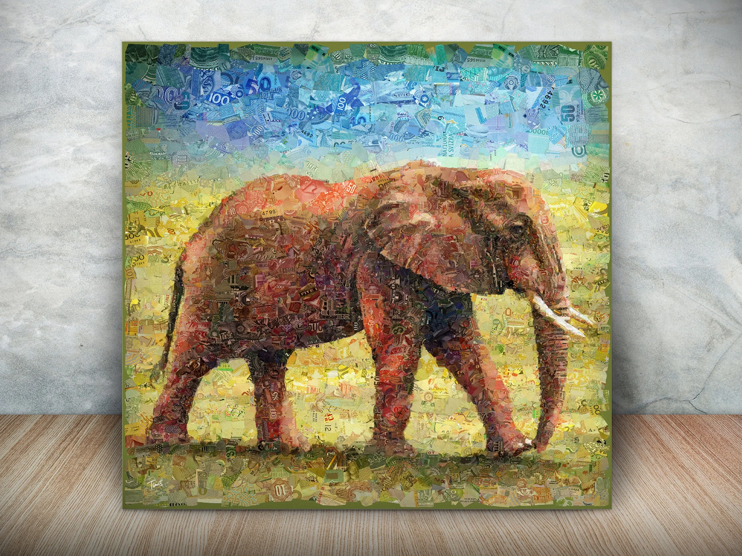 Charis Tsevis Limited Edition Money Zoo_Elephant (3).jpg