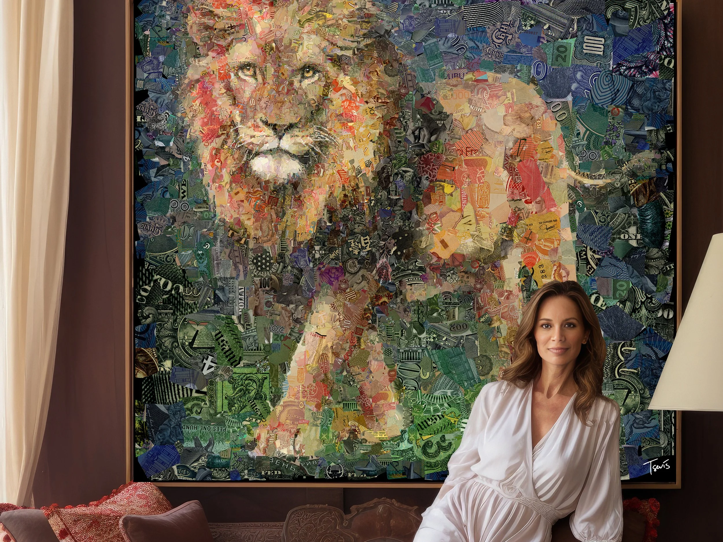 Charis Tsevis Limited Edition Money Zoo_Lion (5).jpg