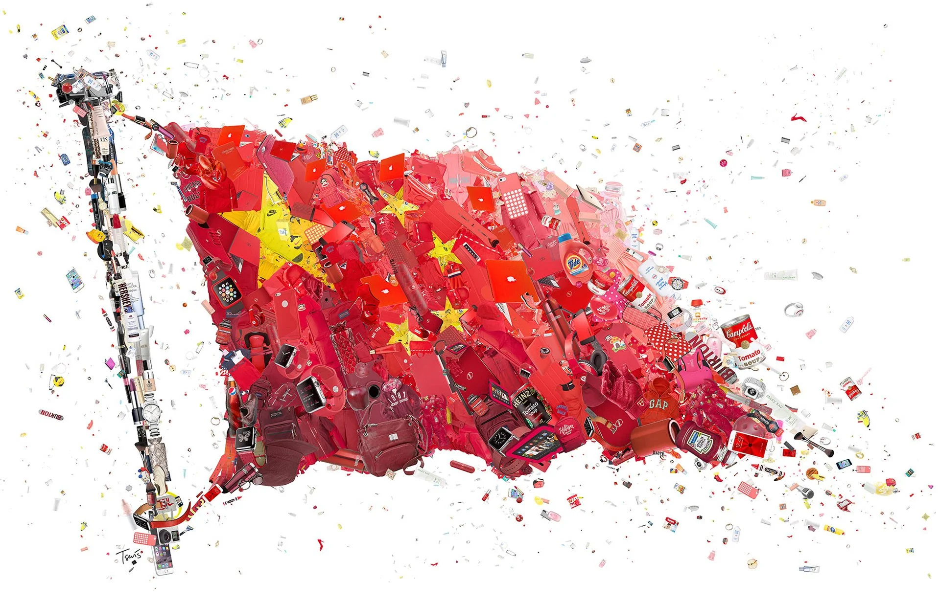 Fortune magazine:&nbsp;A&nbsp;Chinese flag made in the USA