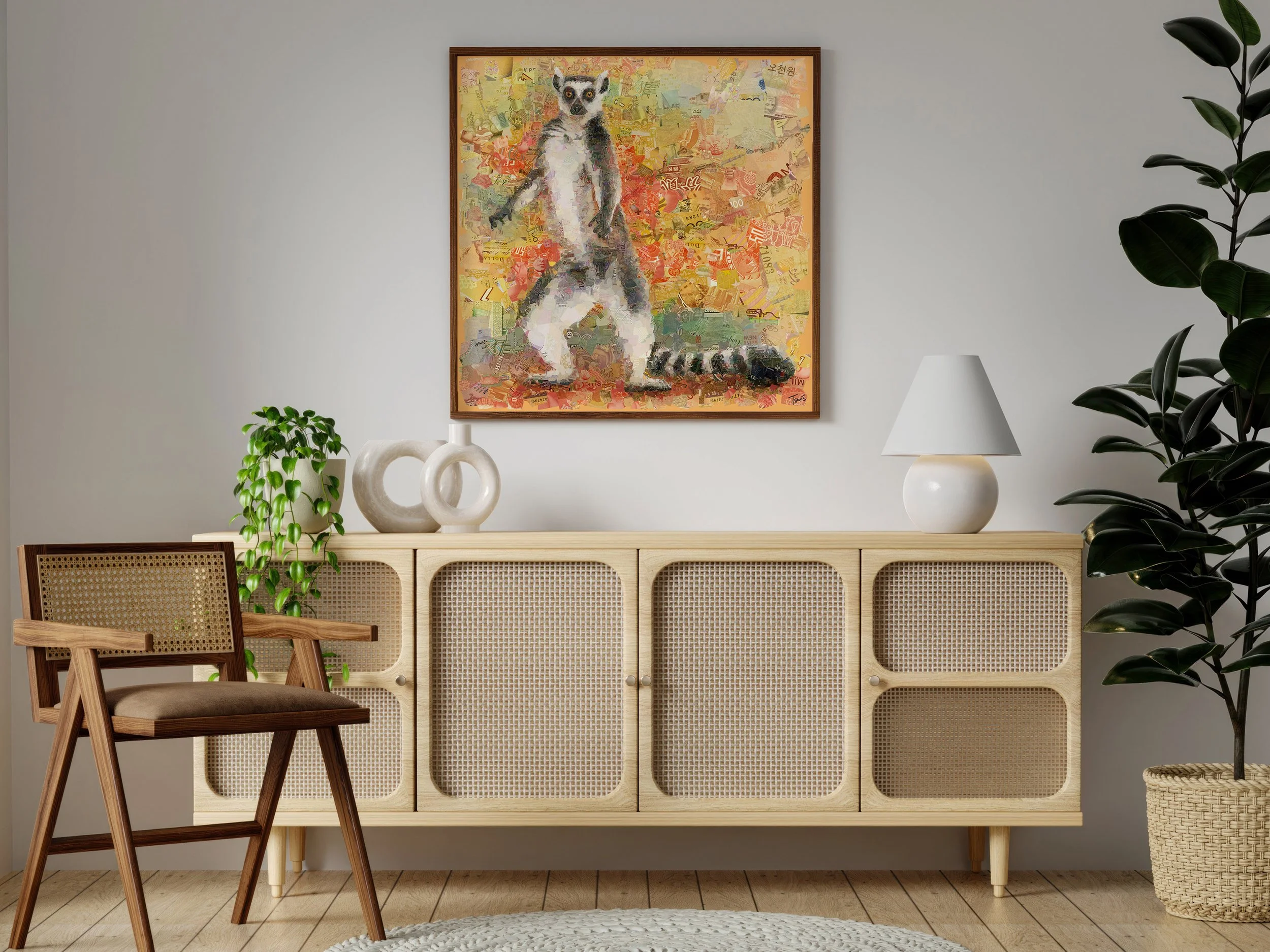 Charis Tsevis Limited Edition Money Zoo_Lemur (3).jpg