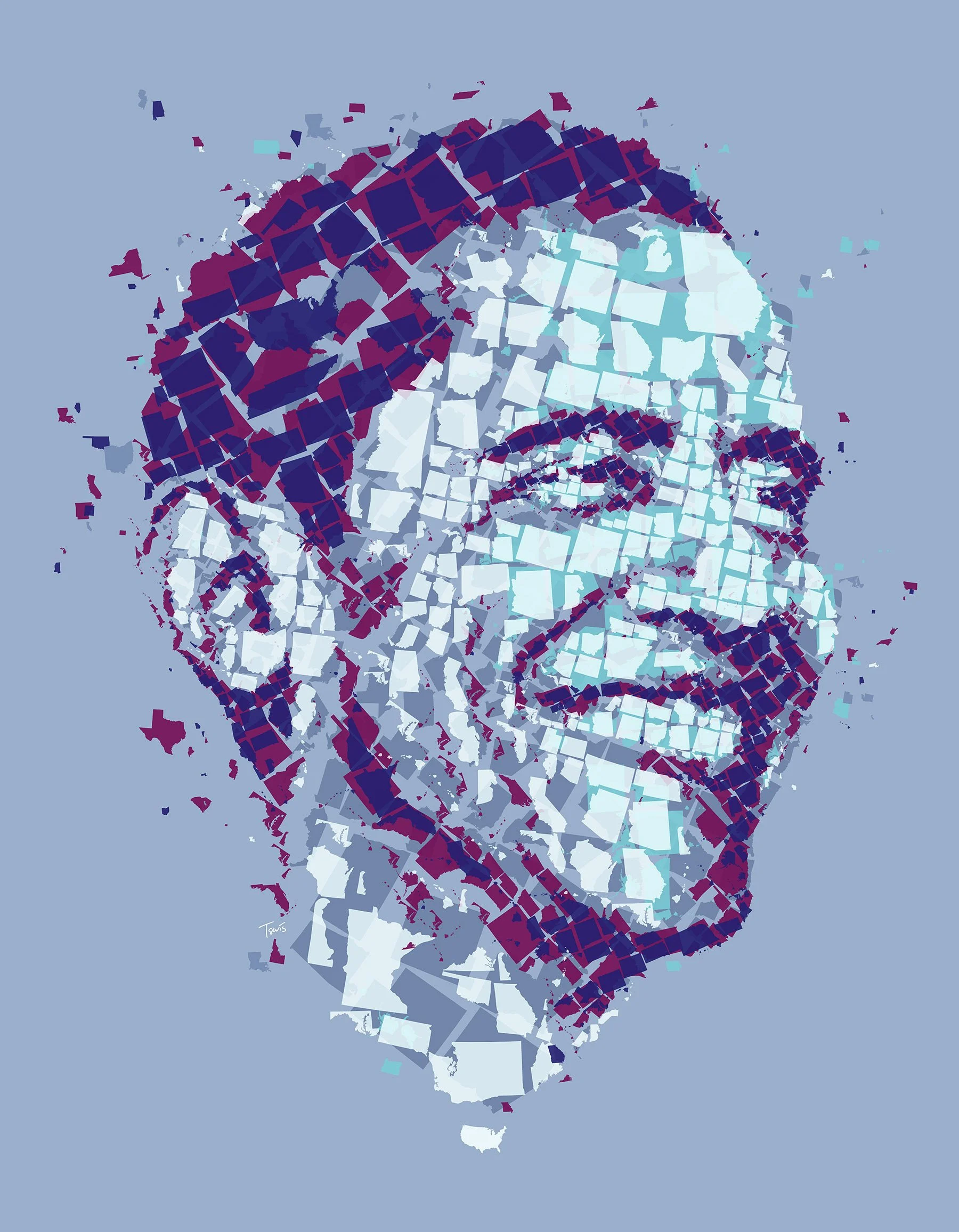 Barack Obama Mapped