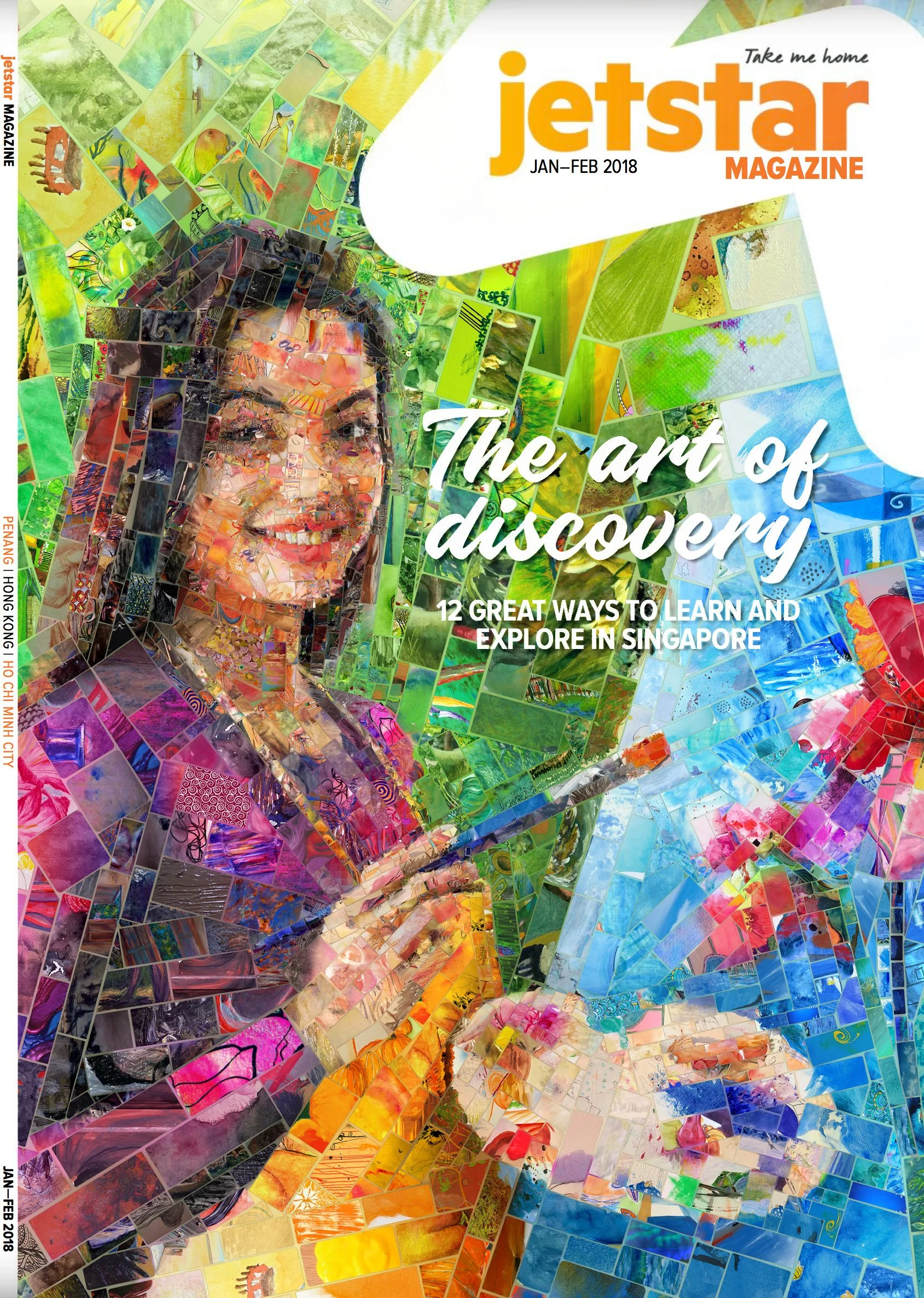 Magazine cover illustration