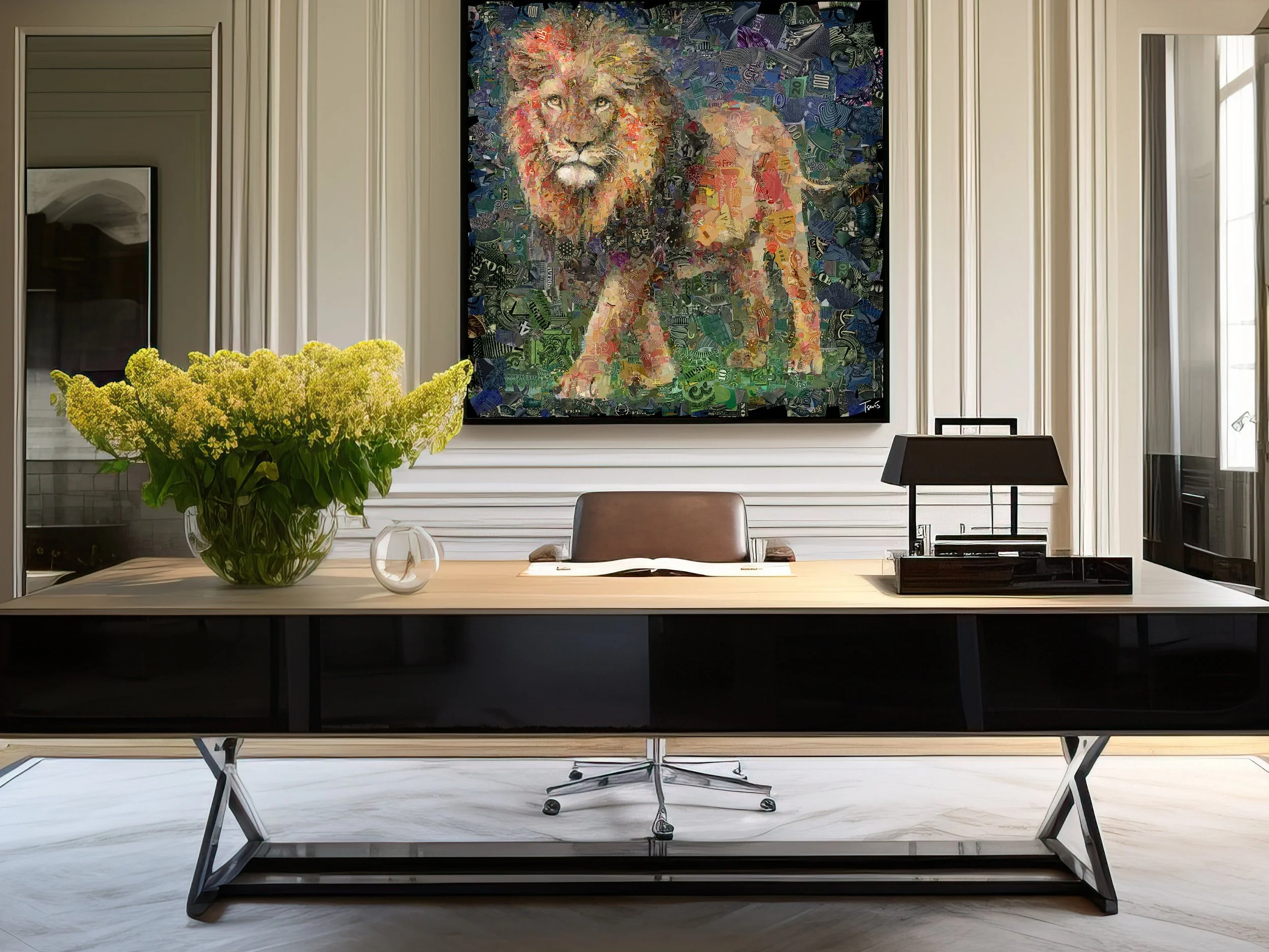 Charis Tsevis Limited Edition Money Zoo_Lion (6).jpg