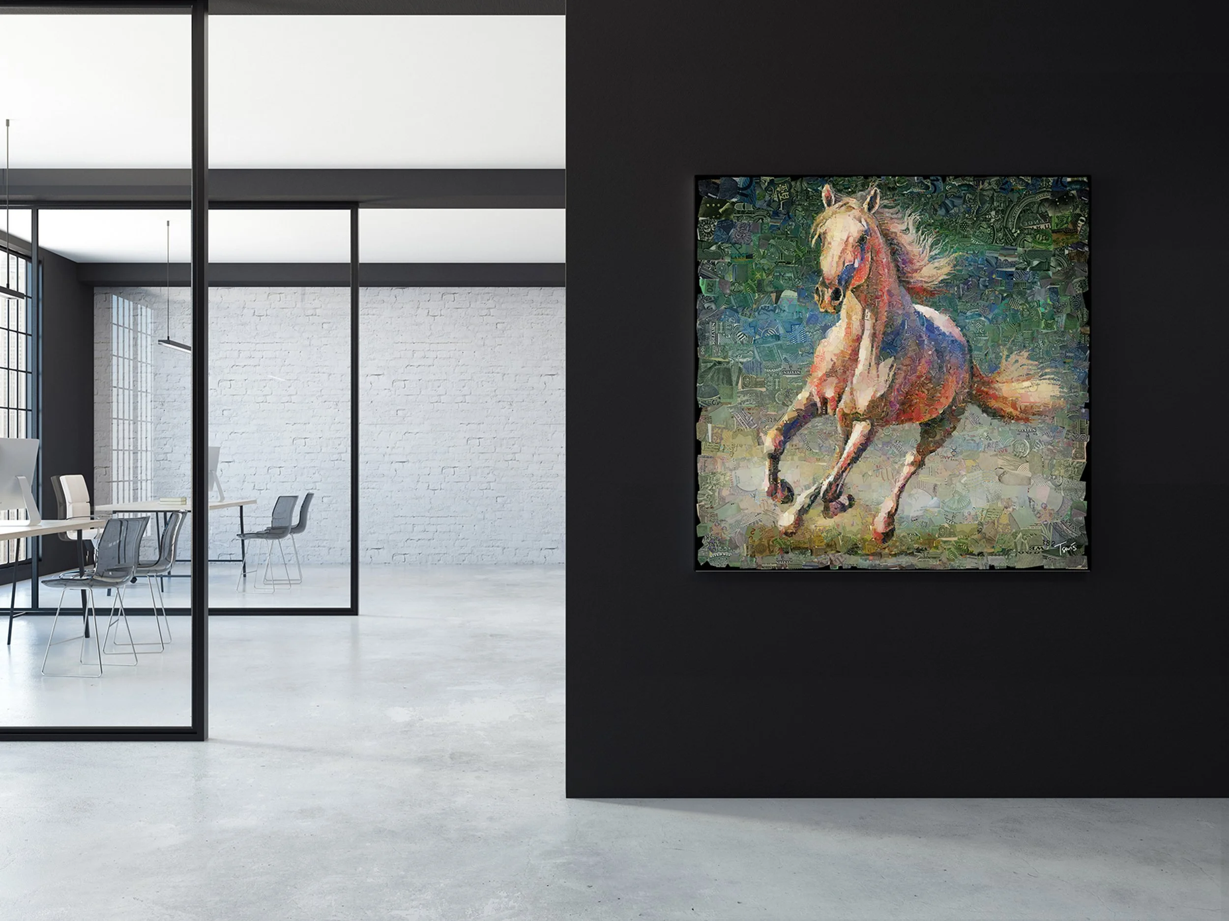 Charis Tsevis Limited Edition Money Zoo_Horse (9).jpg