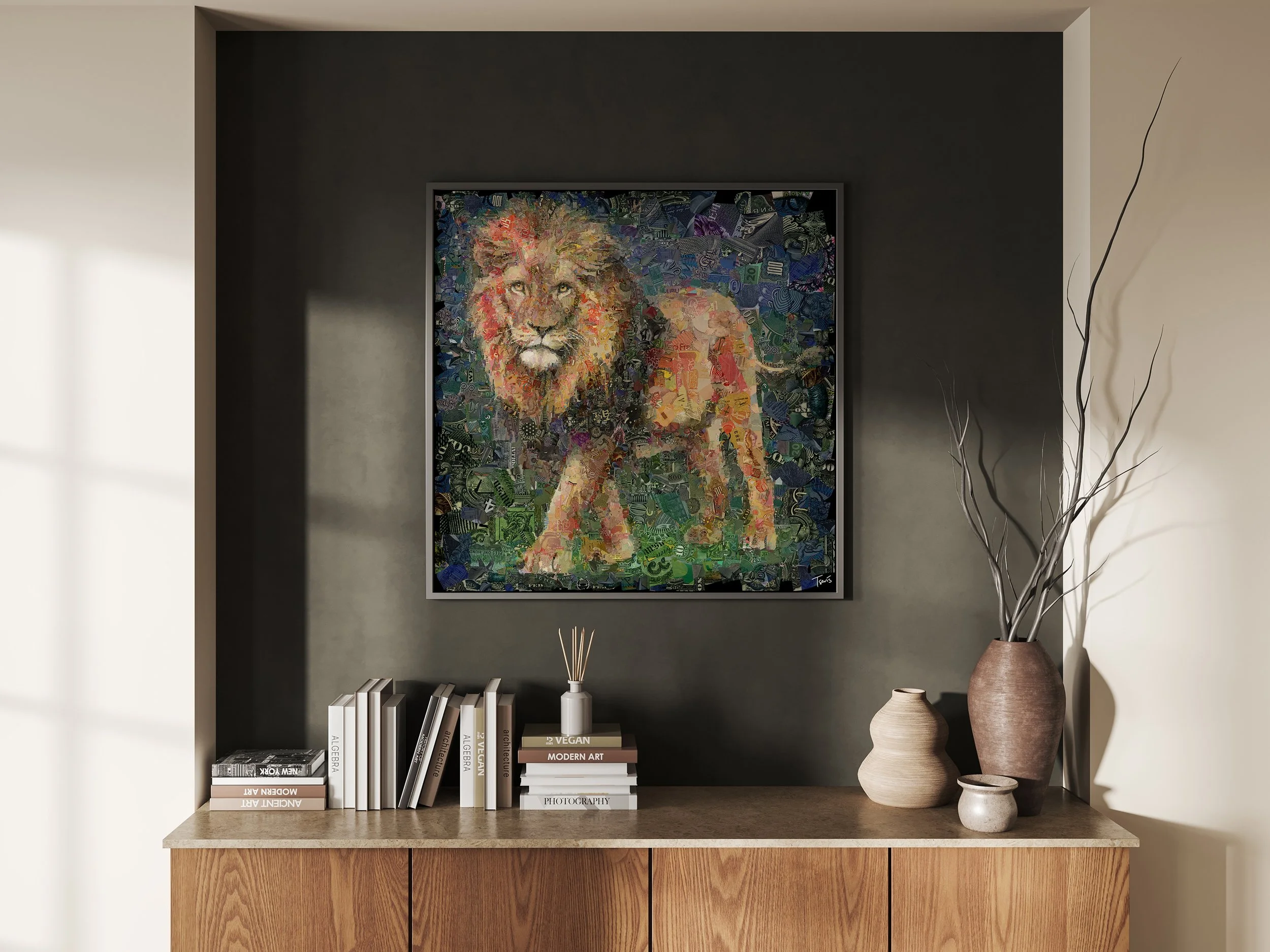 Charis Tsevis Limited Edition Money Zoo_Lion (8).jpg