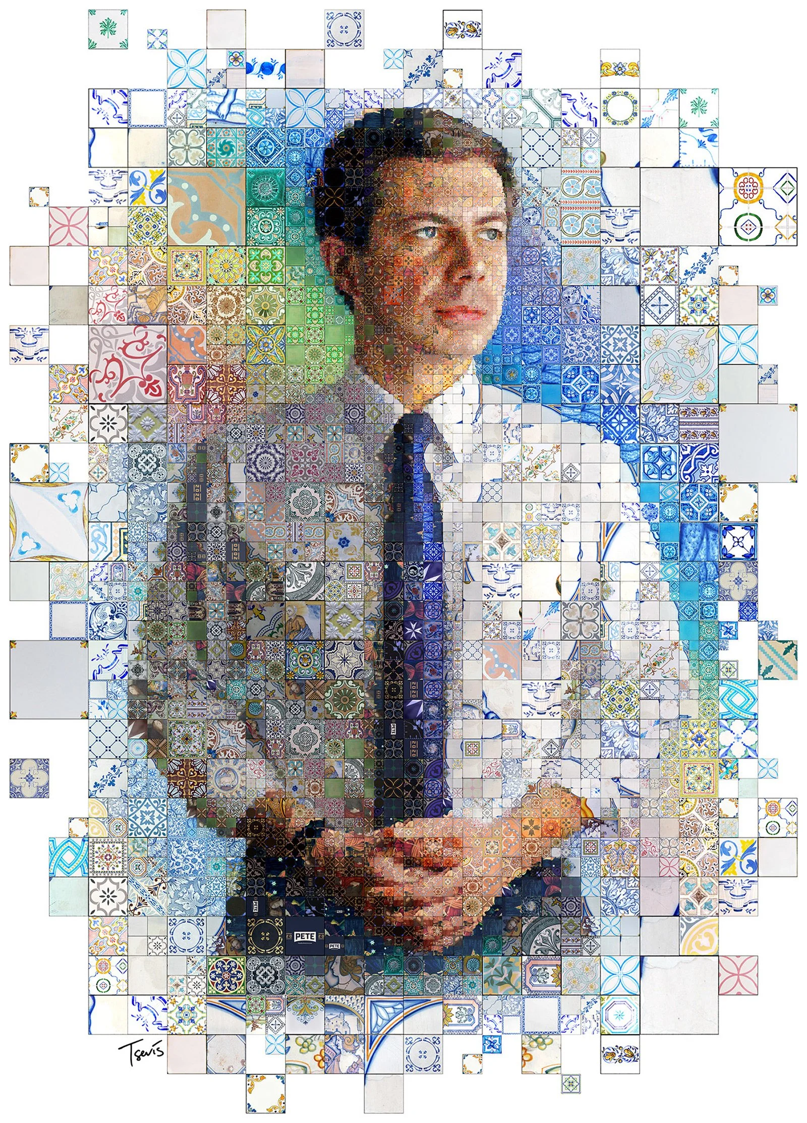 tsevis-pete-seeger-mosaic-portrait-blues-greens.jpg